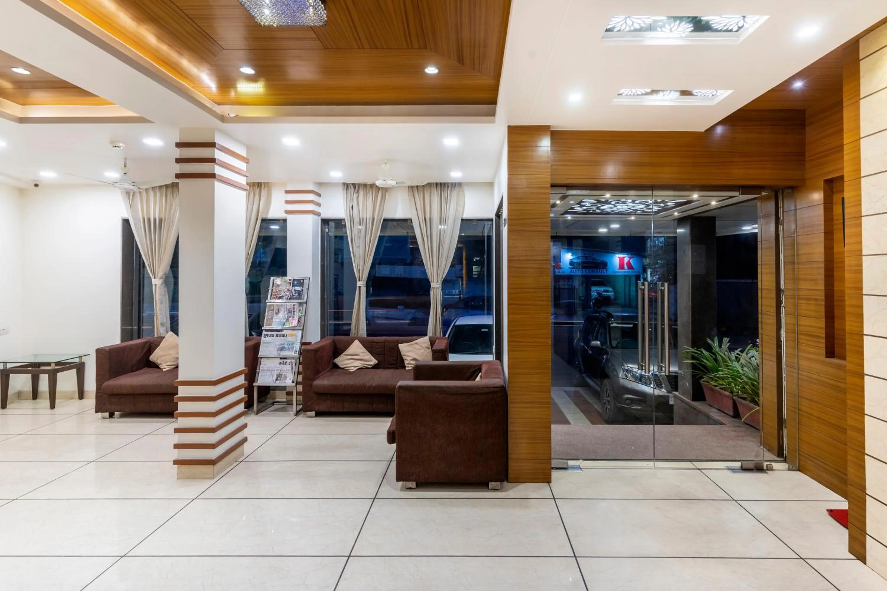 Facade/entrance in Hotel Ashish