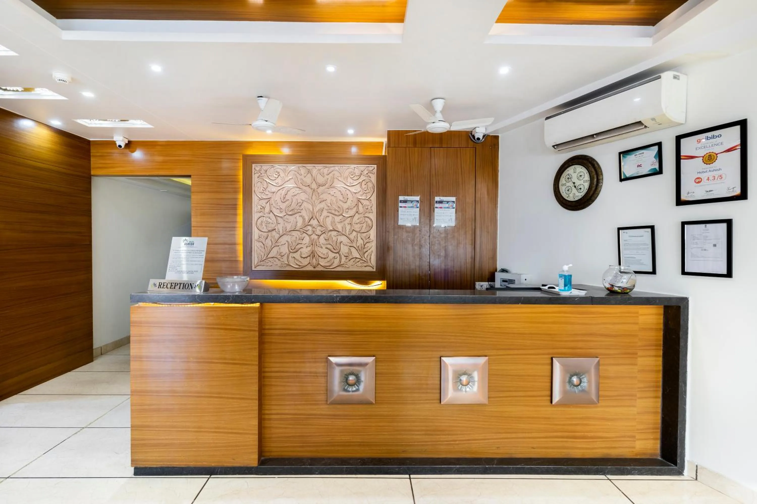 Lobby or reception in Hotel Ashish