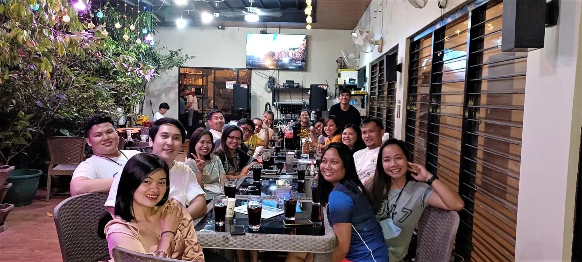 Patio in Spiral Suites Hotel