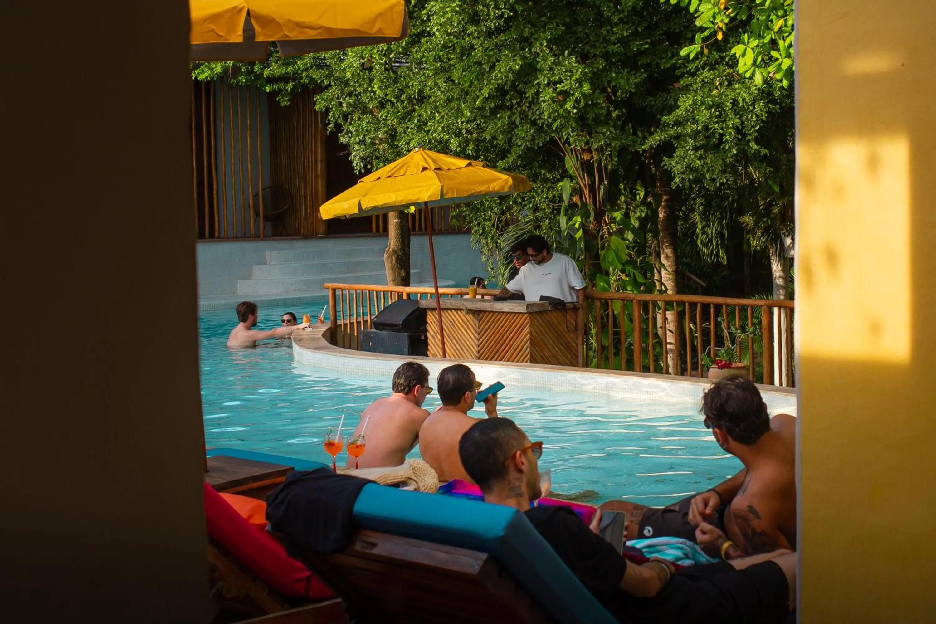 People in Café Jeri Hotel - Adults Only