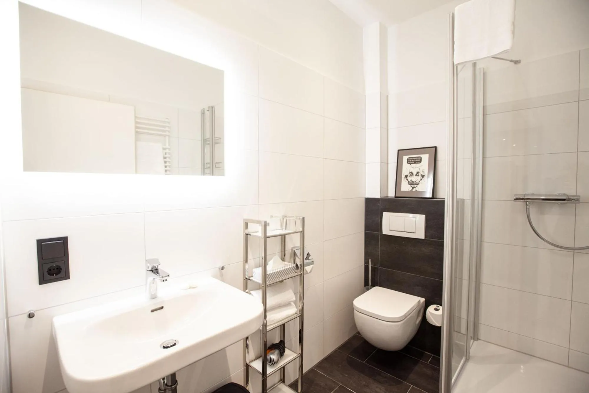 Bathroom in Gästehaus freches Perlhuhn