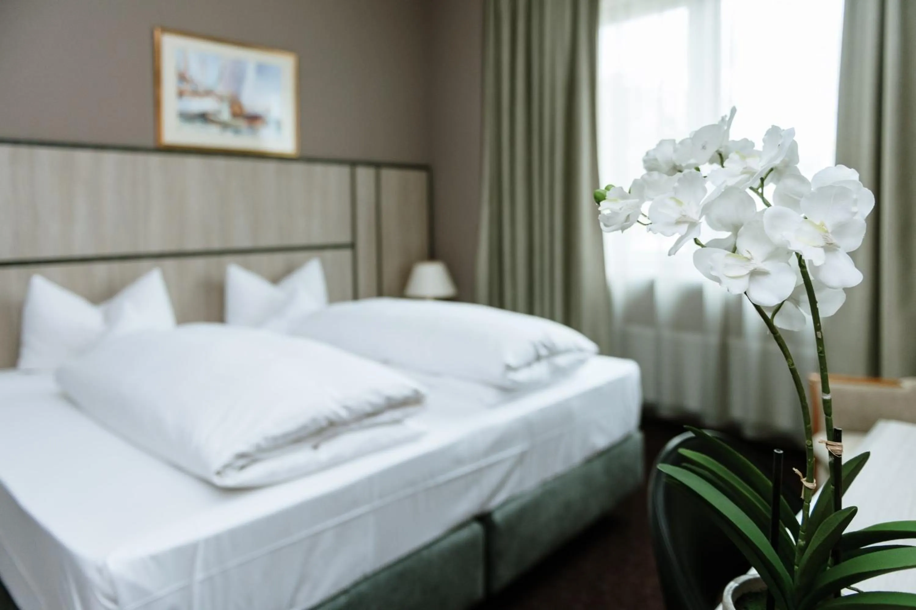 Bed in ROSS Hotel nähe Messe Stuttgart