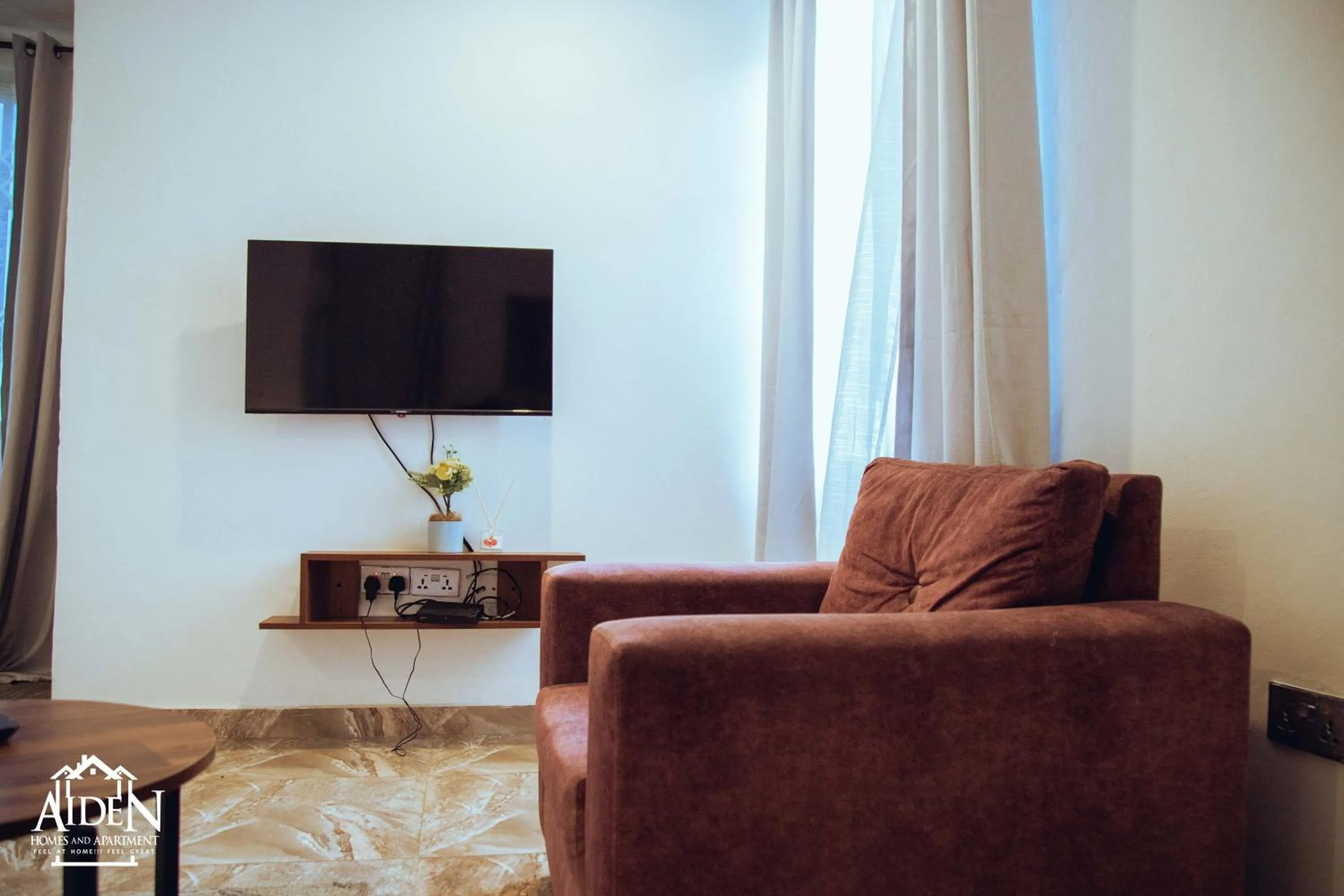 Living room in AIDEN HOMES AND APARTMENTS HOTEl