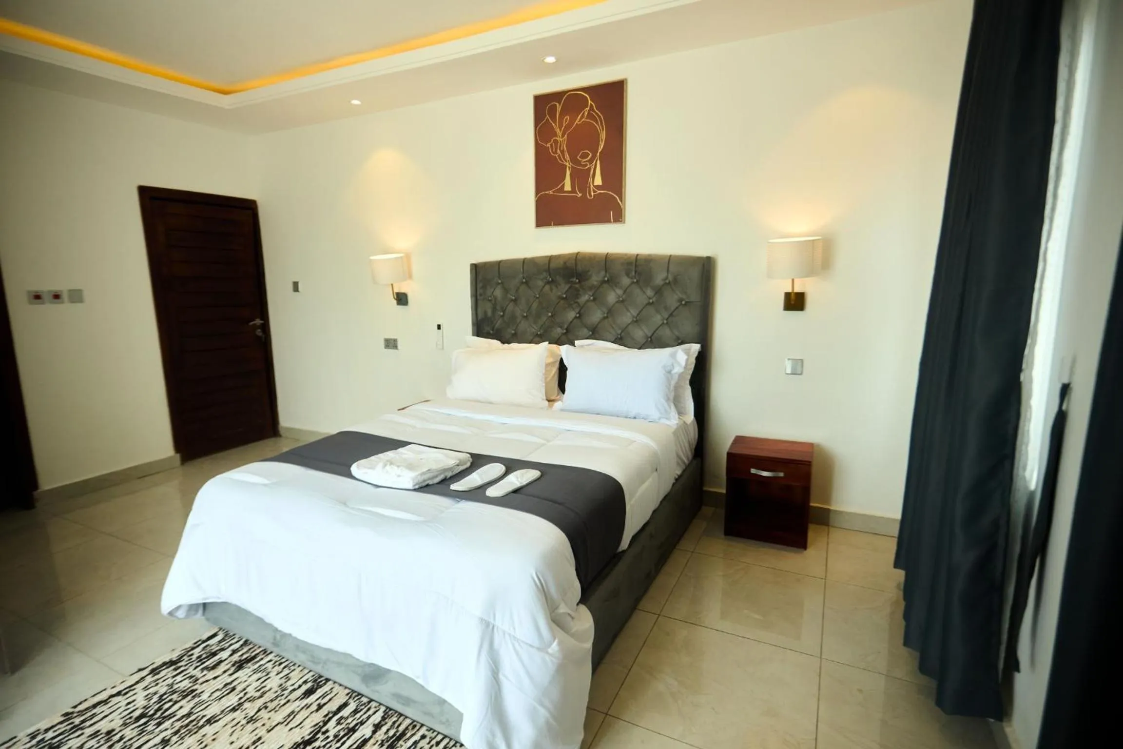 Bedroom in AIDEN HOMES AND APARTMENTS HOTEl