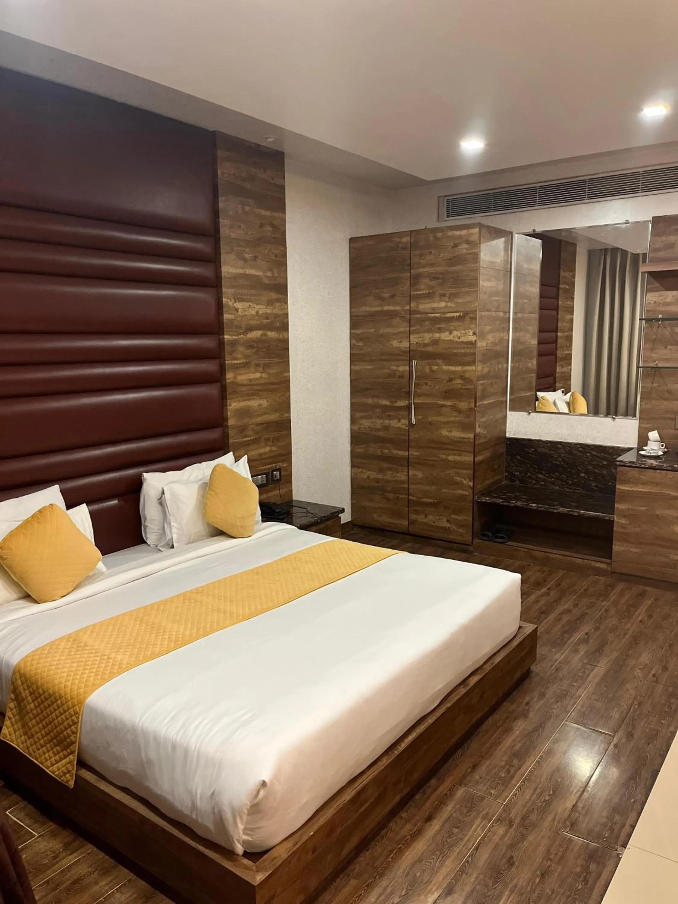 Bed in Hotel New York Plaza Una