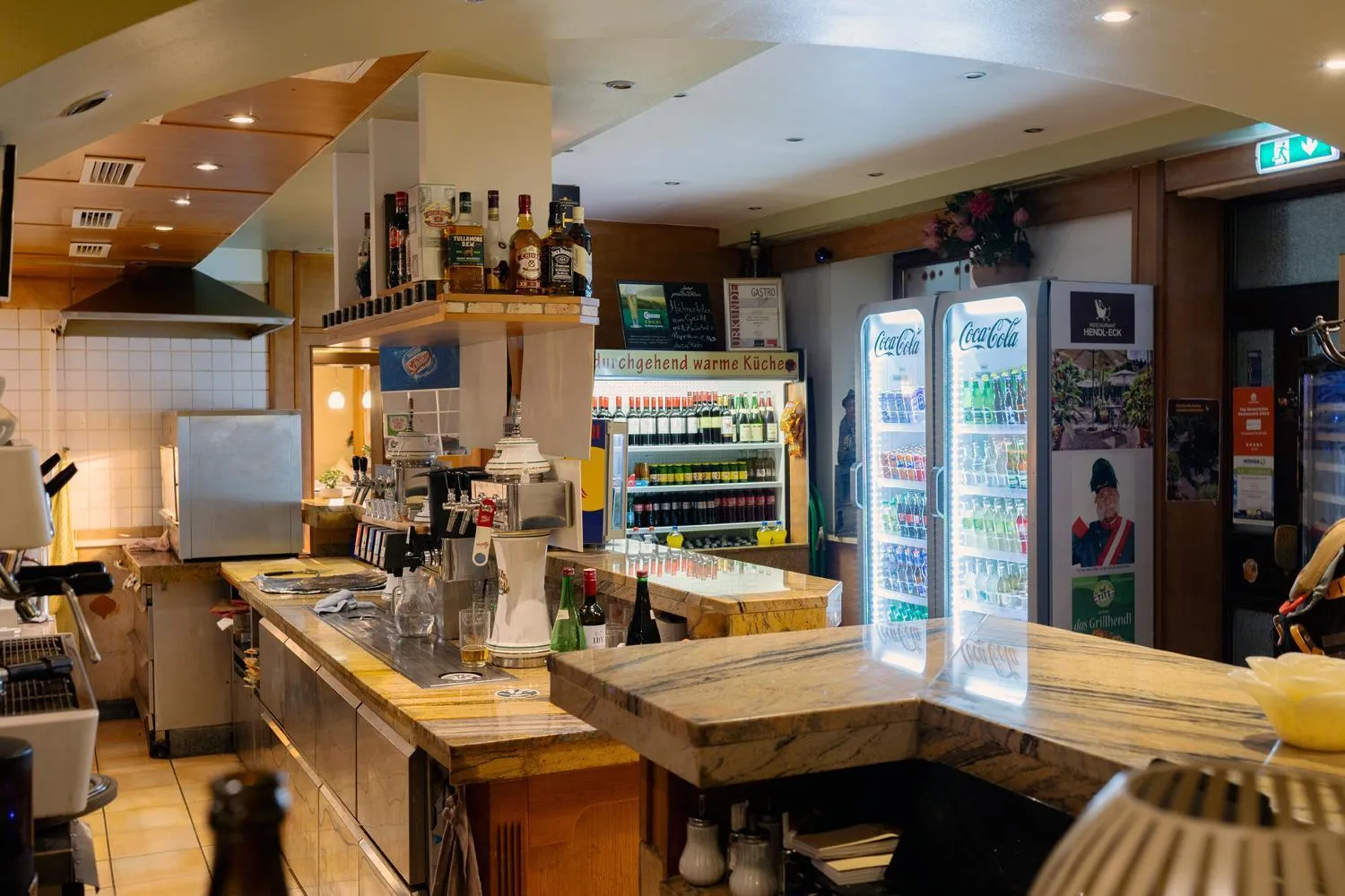 Restaurant/places to eat in Hotel Alter Telegraf