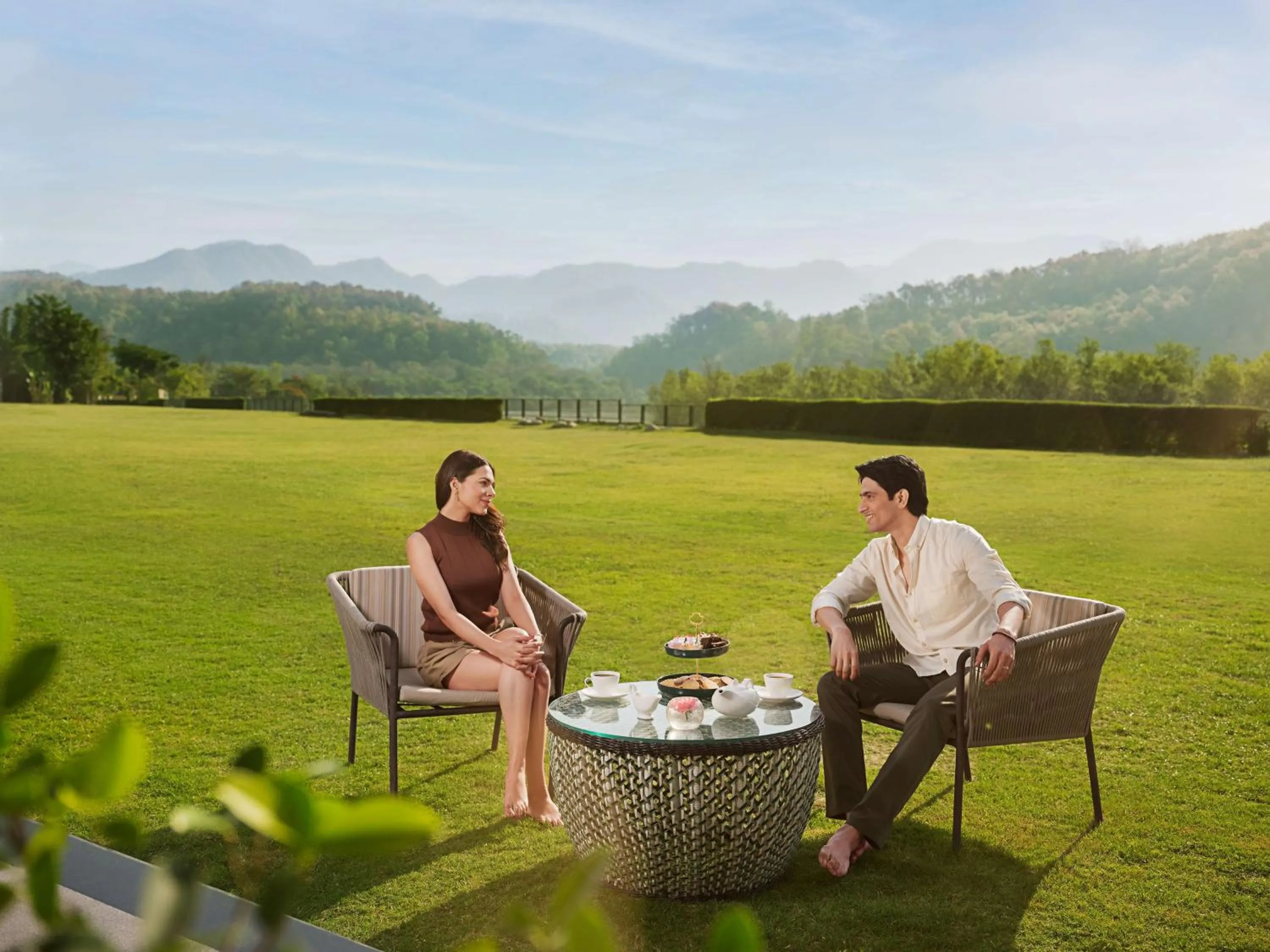 Lounge or bar in Namah Resort Jim Corbett, a member of Radisson Individuals