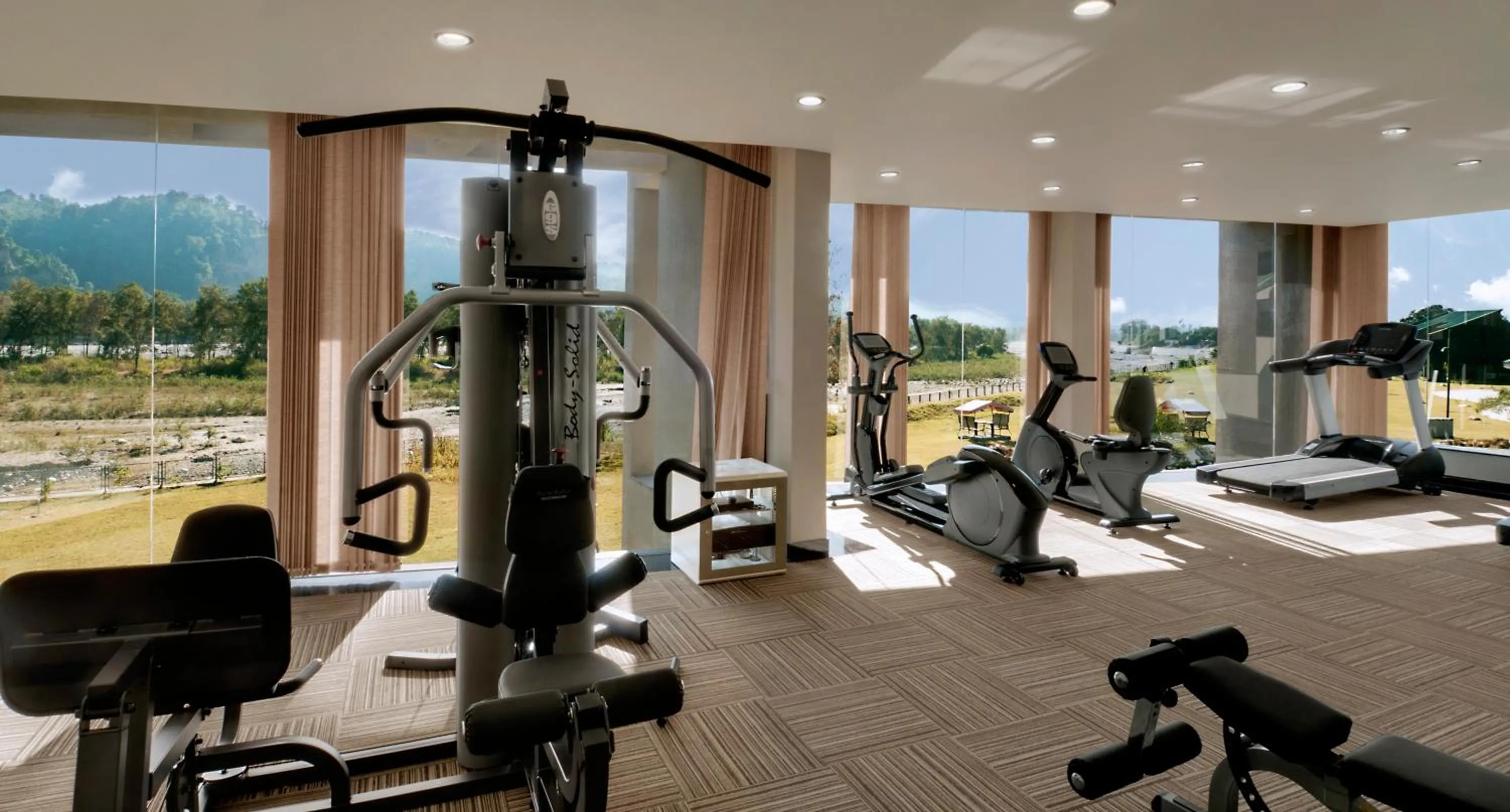 Fitness centre/facilities in Namah Resort Jim Corbett, a member of Radisson Individuals