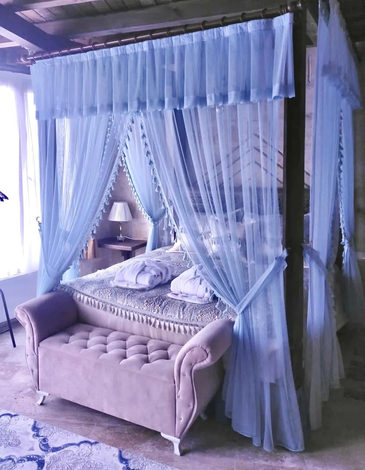 Bed in Cappadocia Alaz Cave Otel