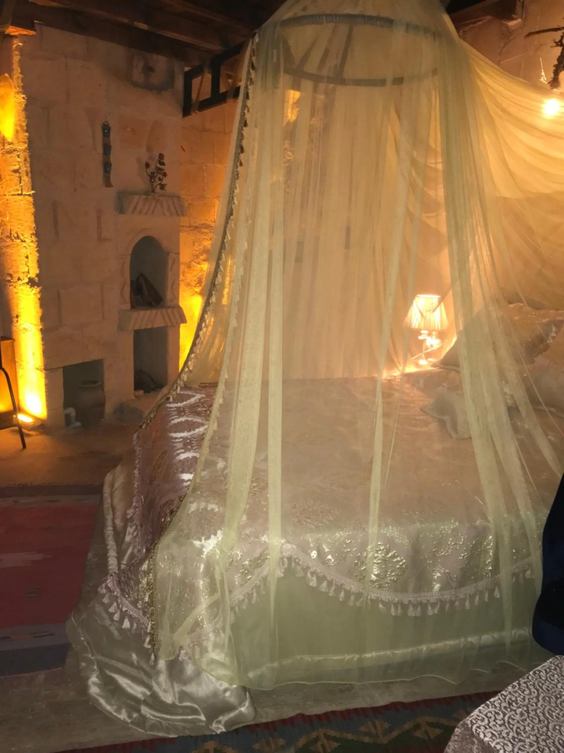 Bed in Cappadocia Alaz Cave Otel