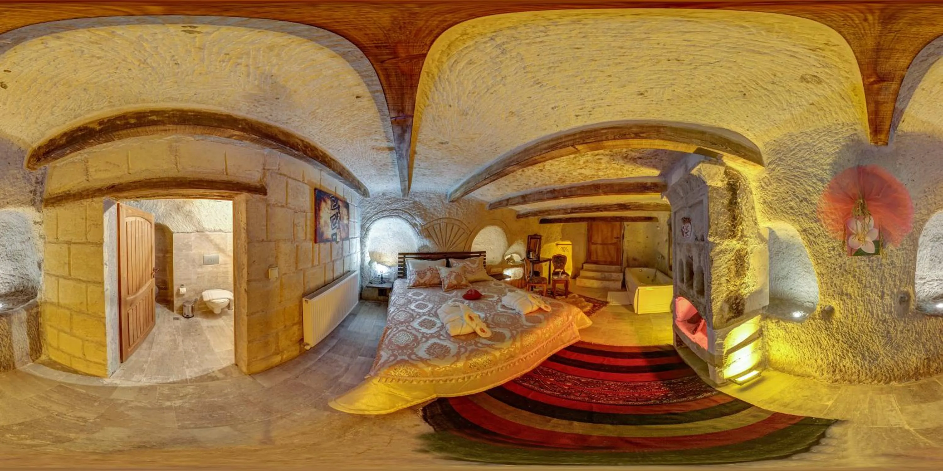 Decorative detail in Cappadocia Alaz Cave Otel