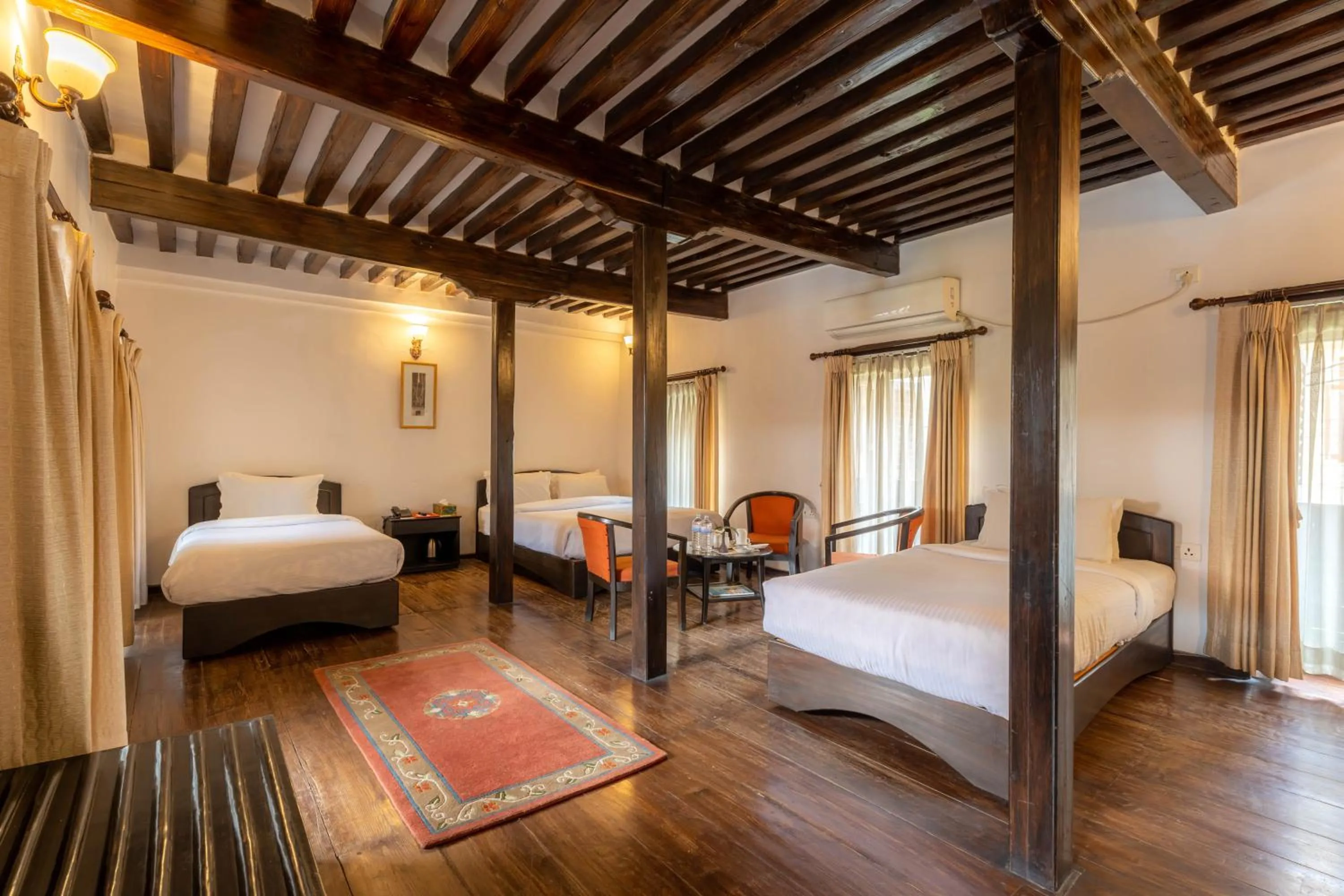 Bedroom, Bed in Hukum Darbar Restaurant & Hotel