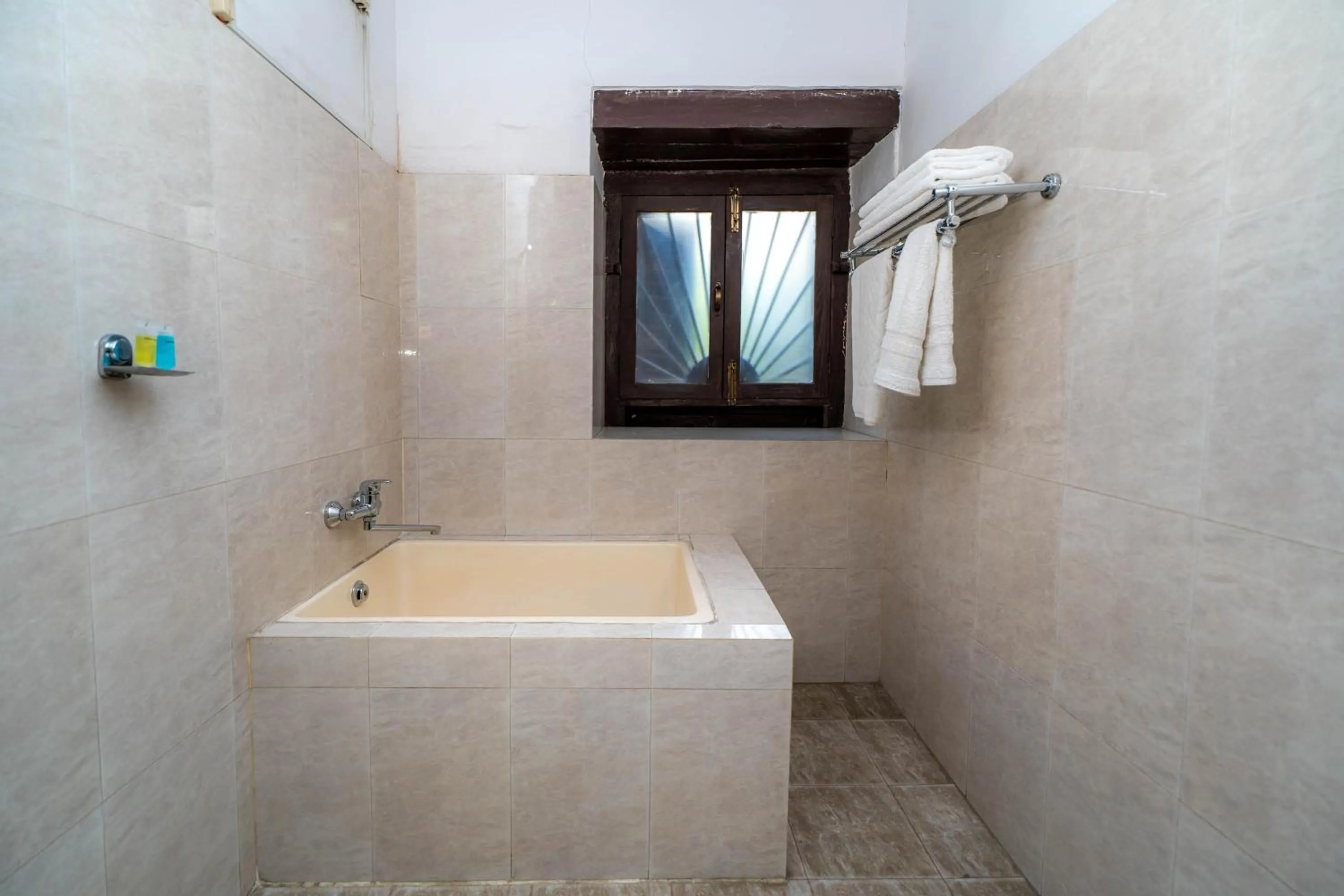 Bathroom in Hukum Darbar Restaurant & Hotel