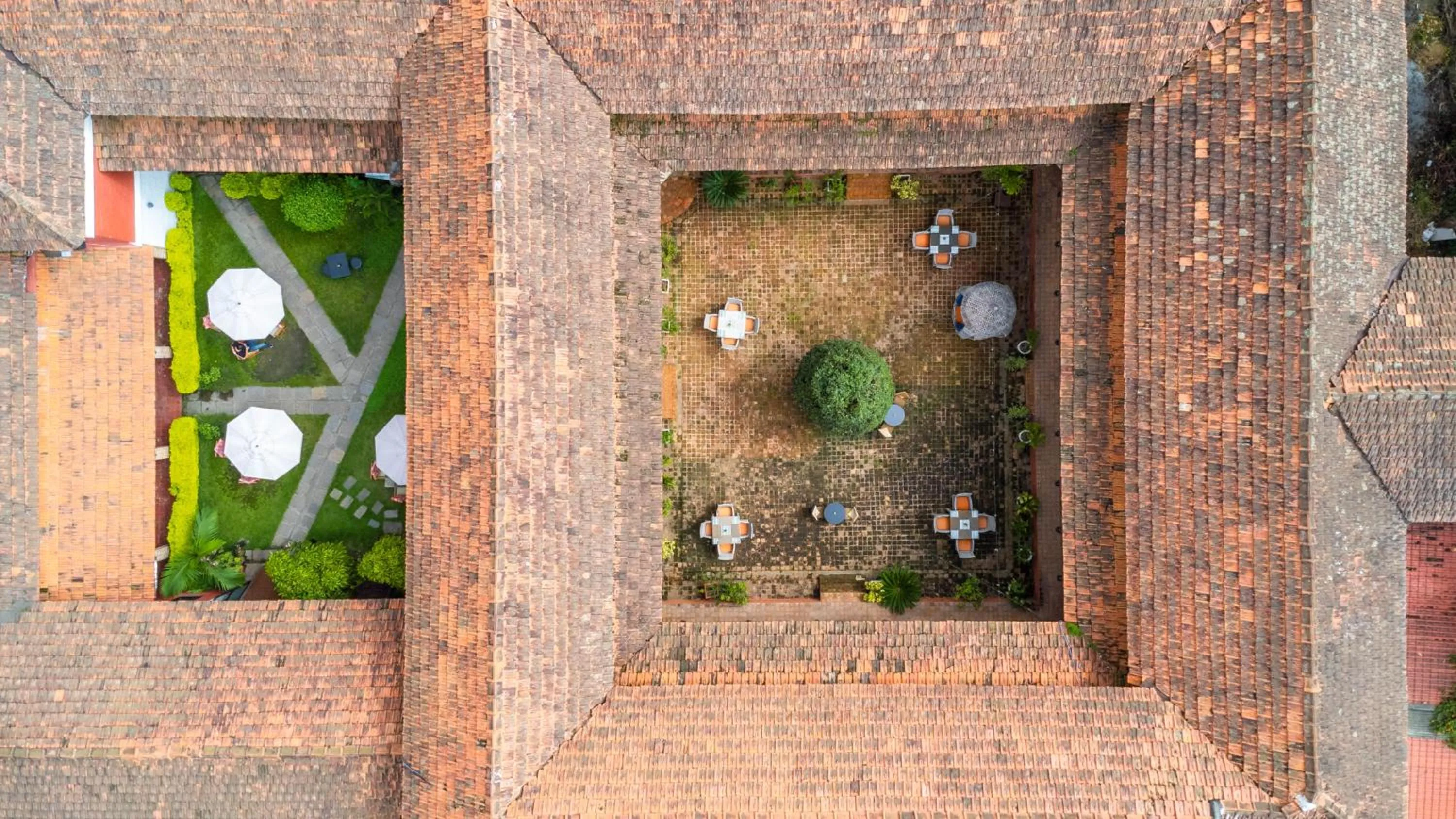 Bird's eye view in Hukum Darbar Restaurant & Hotel