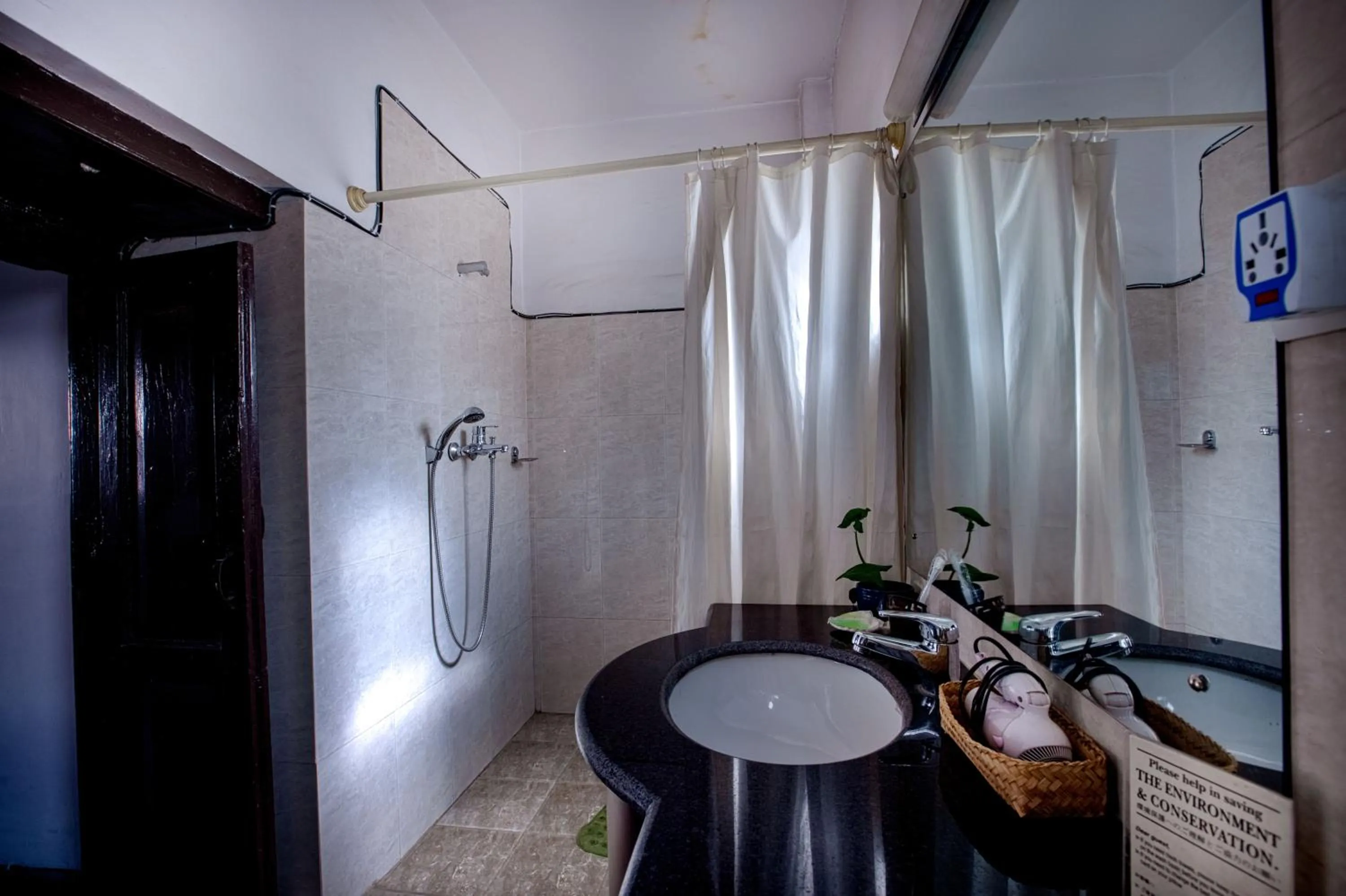 Bathroom in Hukum Darbar Restaurant & Hotel