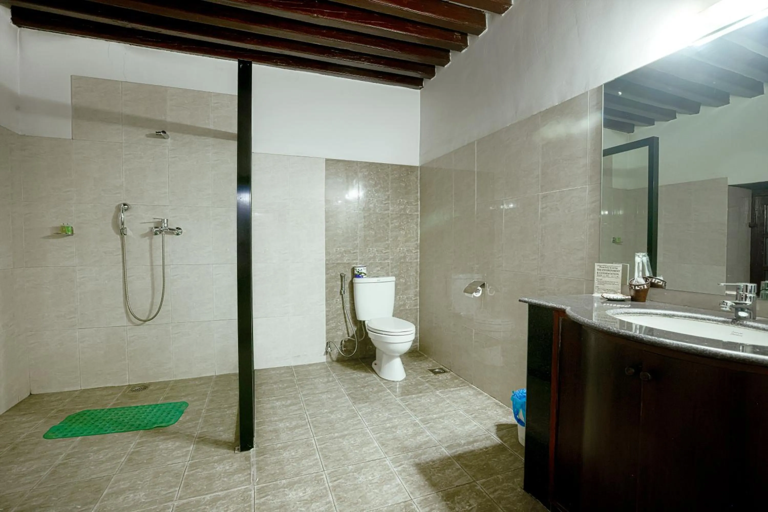 Bathroom in Hukum Darbar Restaurant & Hotel