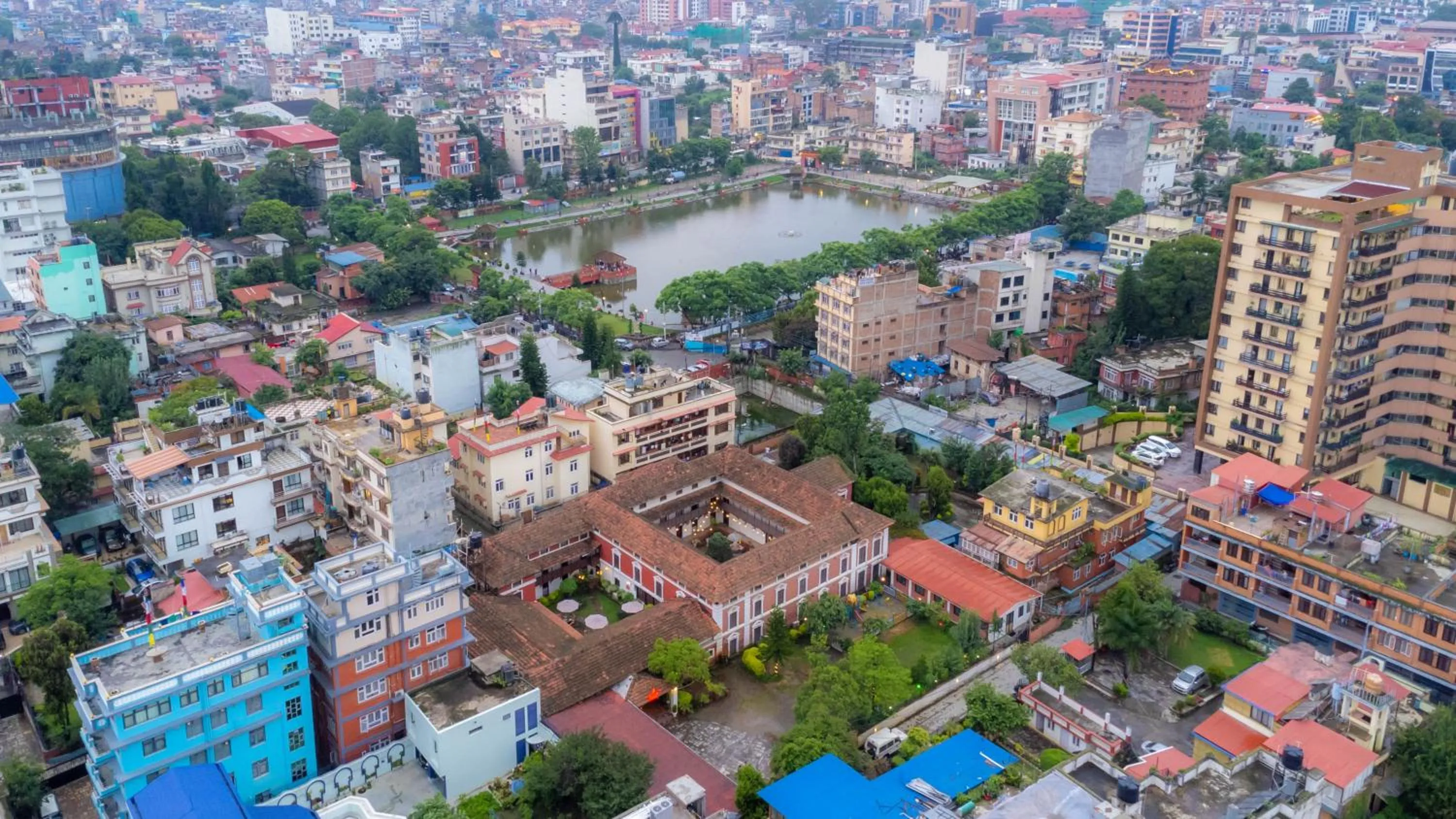 Property building in Hukum Darbar Restaurant & Hotel