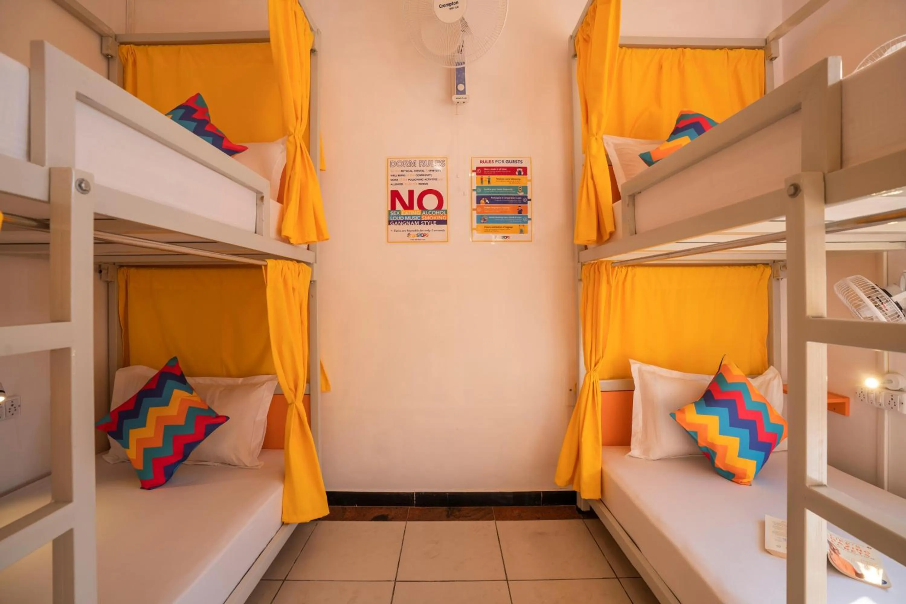 Bedroom, Bed in goSTOPS Bengaluru, Gandhi Nagar Majestic