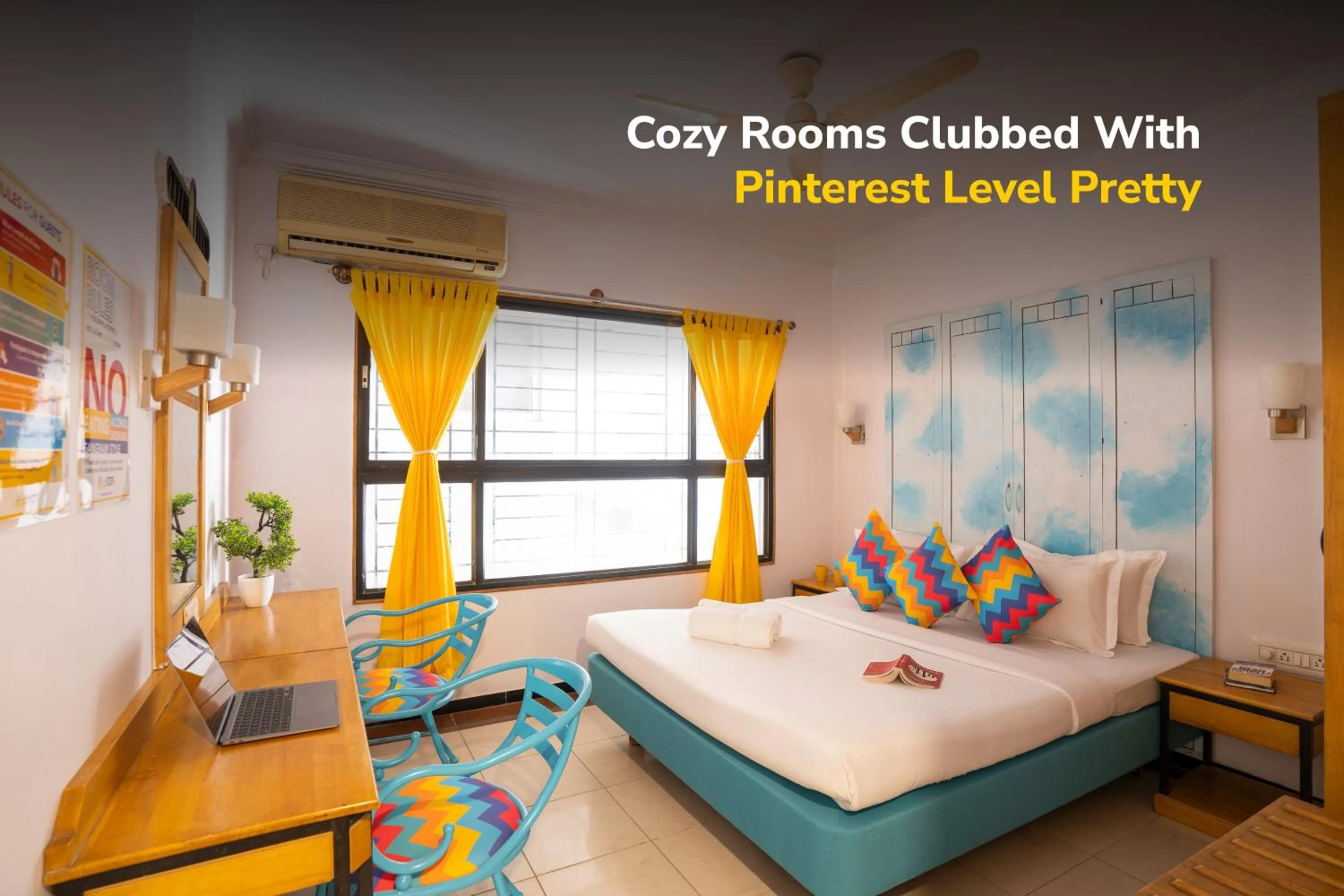 Bed in goSTOPS Bengaluru, Gandhi Nagar Majestic