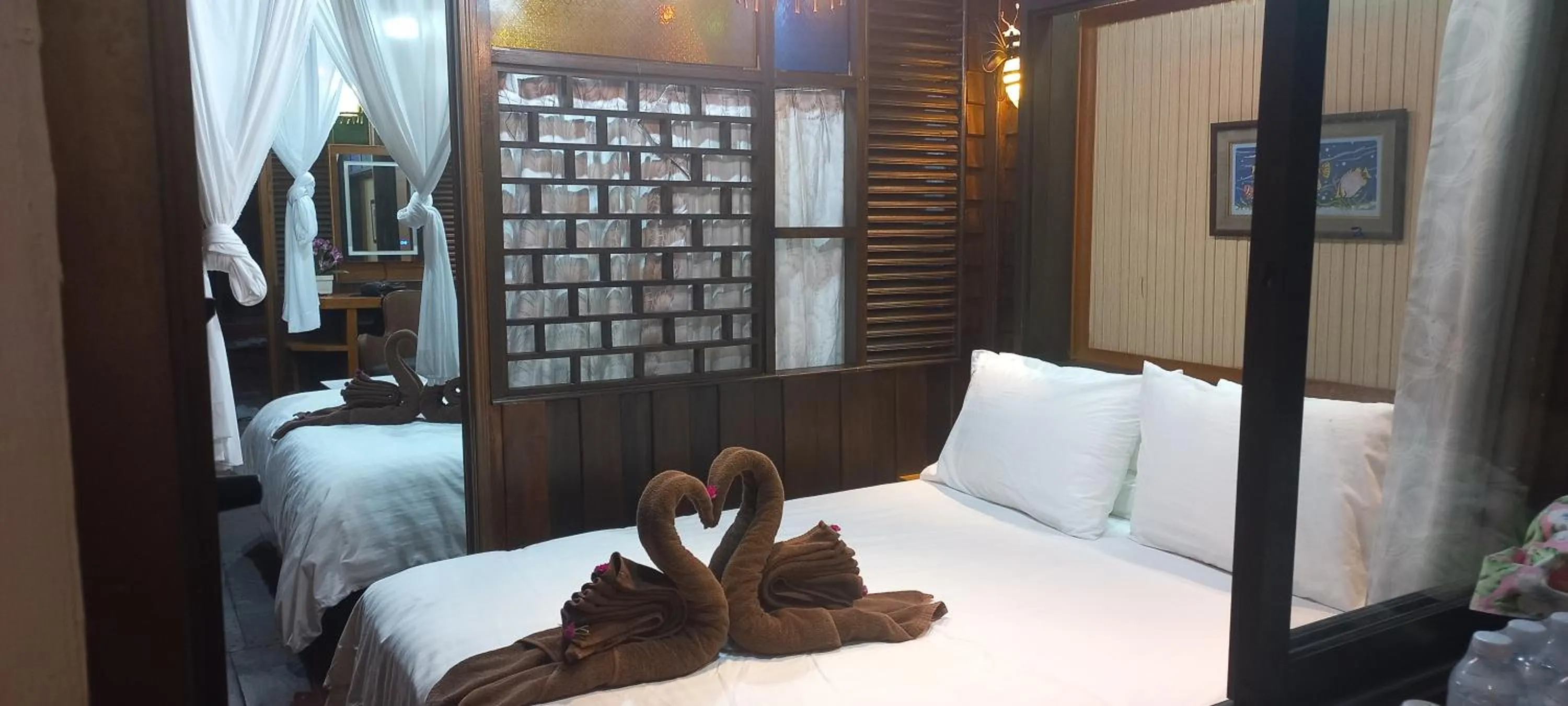 Bed in Mangrove House Lanta Old Town