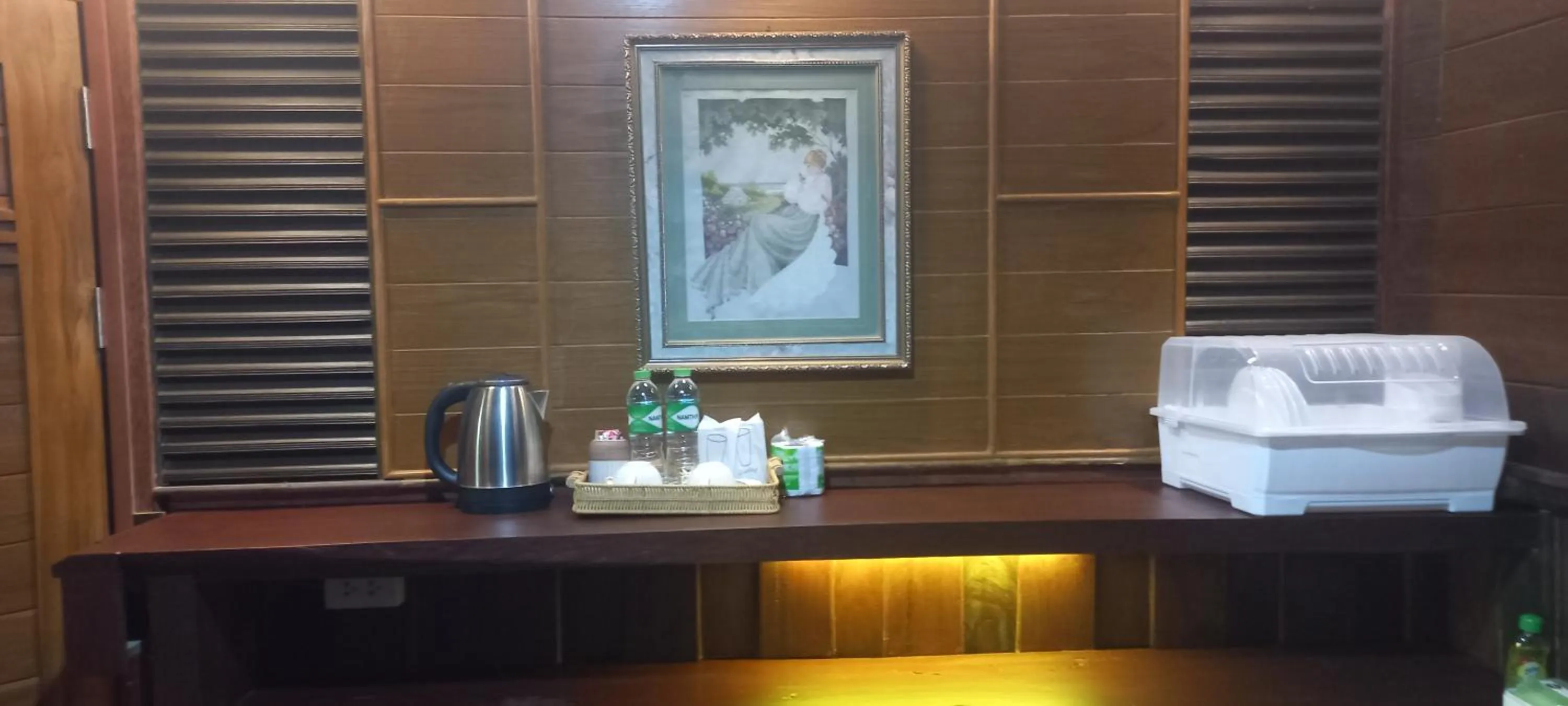 Kitchen or kitchenette in Mangrove House Lanta Old Town