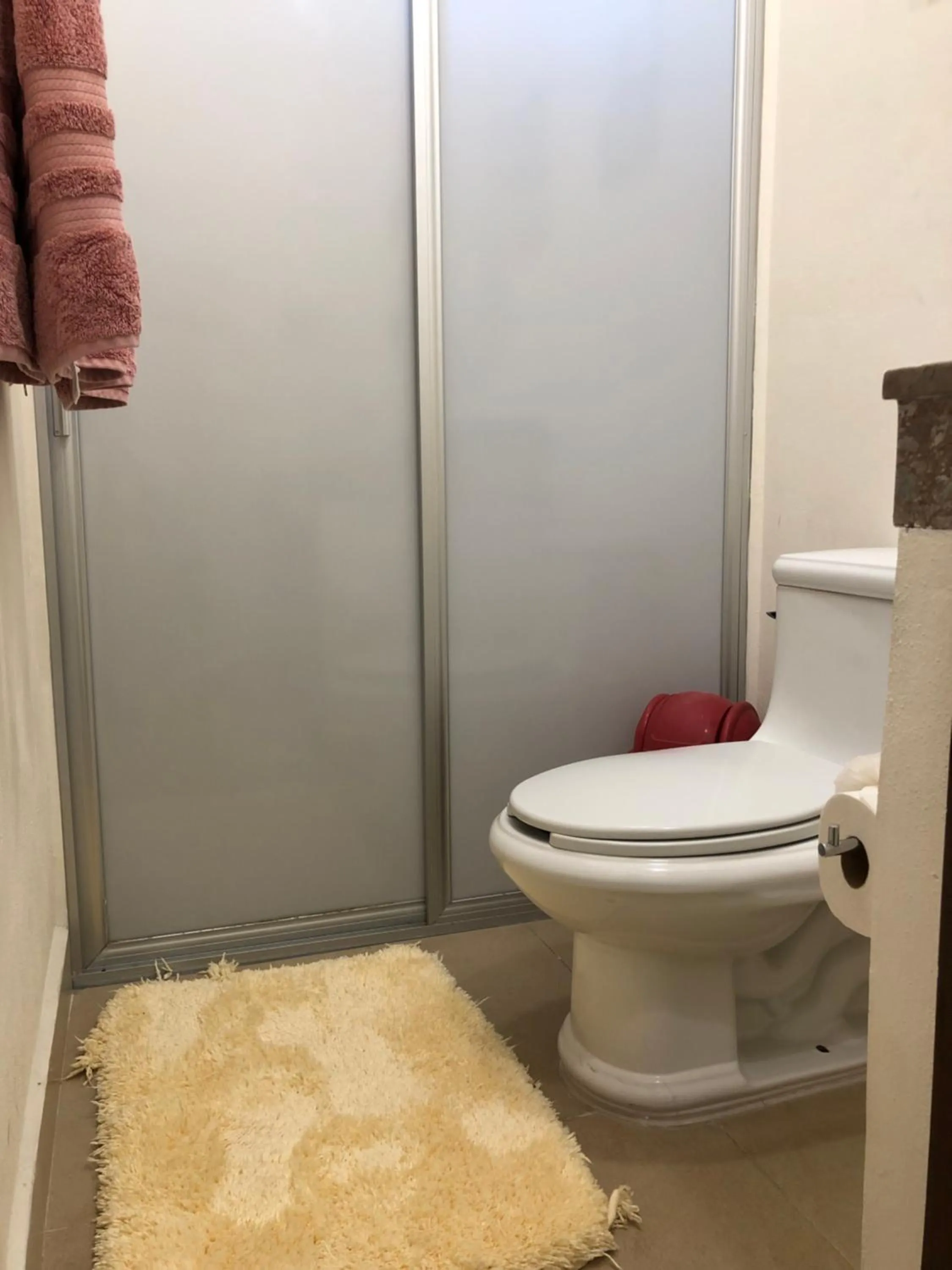 Toilet in Hotel Boutique Villas Segovia Cozumel