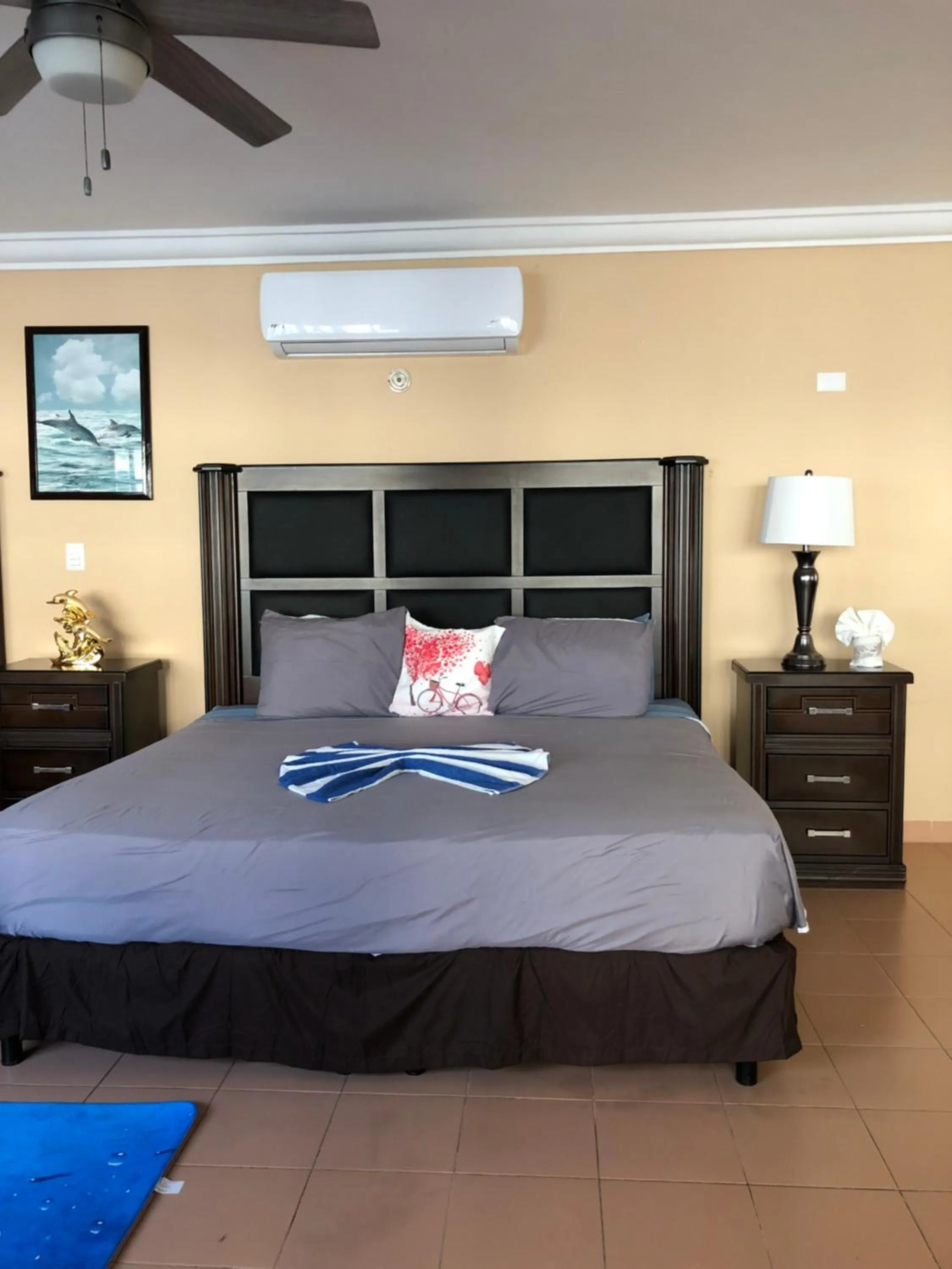 Bed in Hotel Boutique Villas Segovia Cozumel