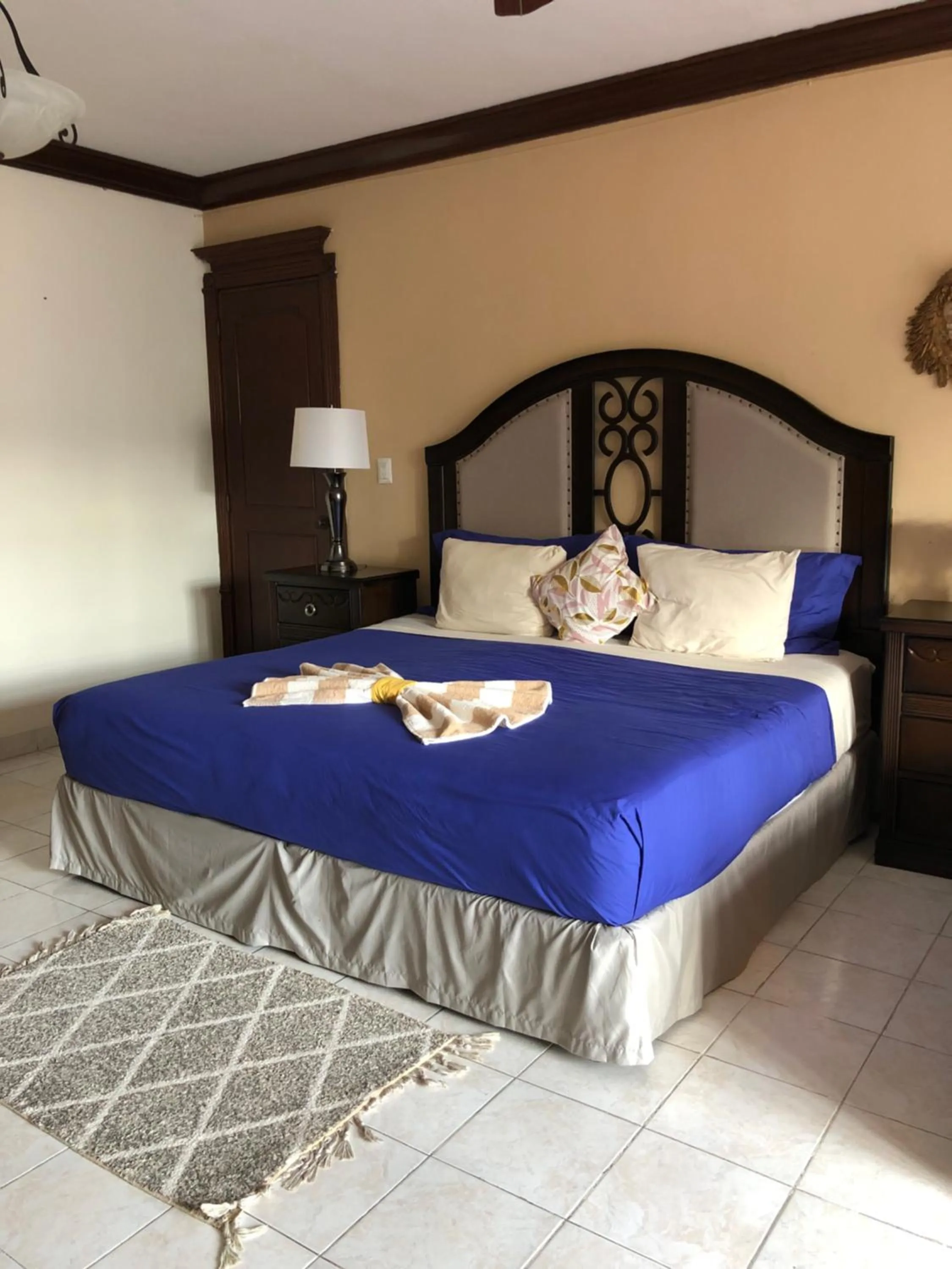 Bed in Hotel Boutique Villas Segovia Cozumel