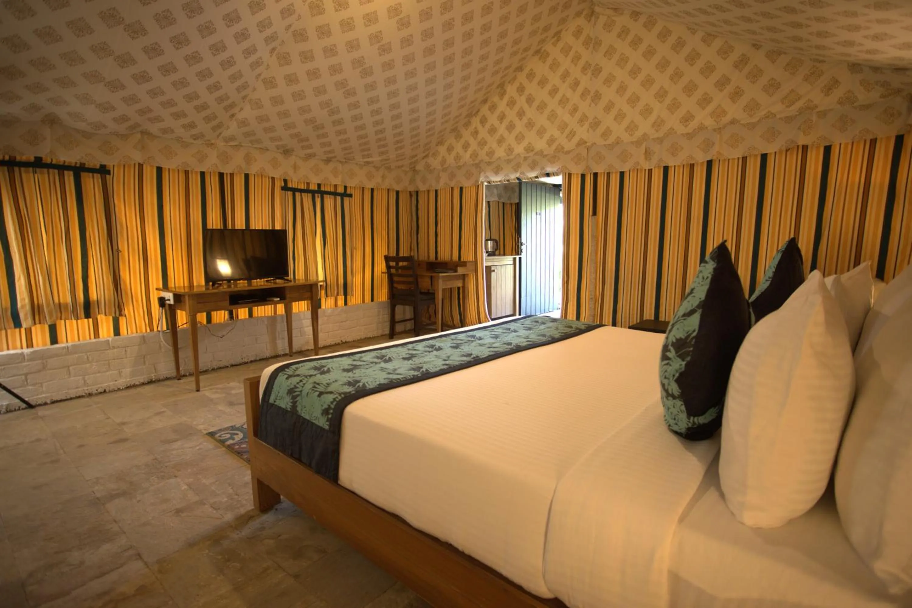 Bed in The Golden Tusk By Ivory Destinations