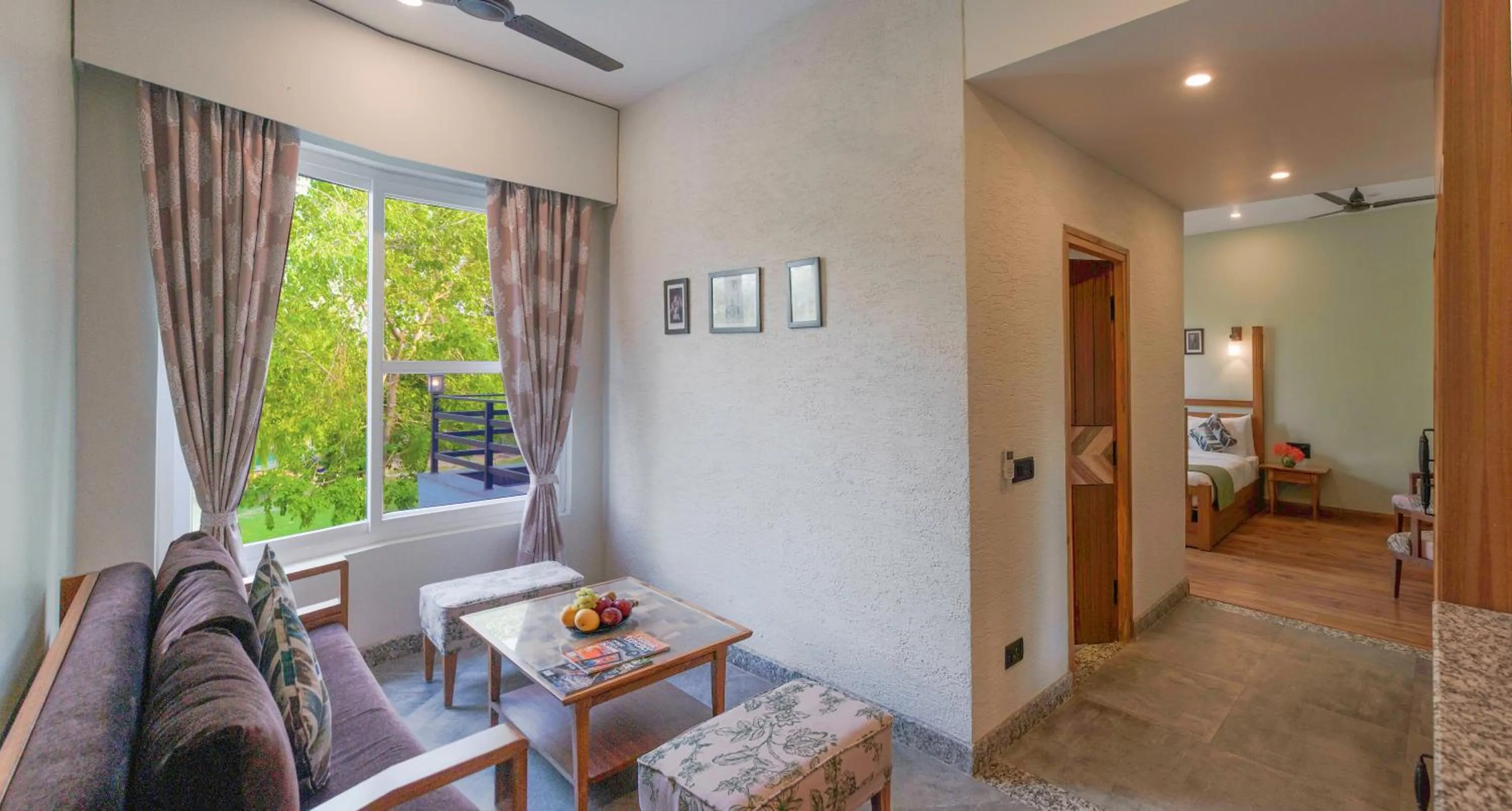 Seating area in The Golden Tusk By Ivory Destinations