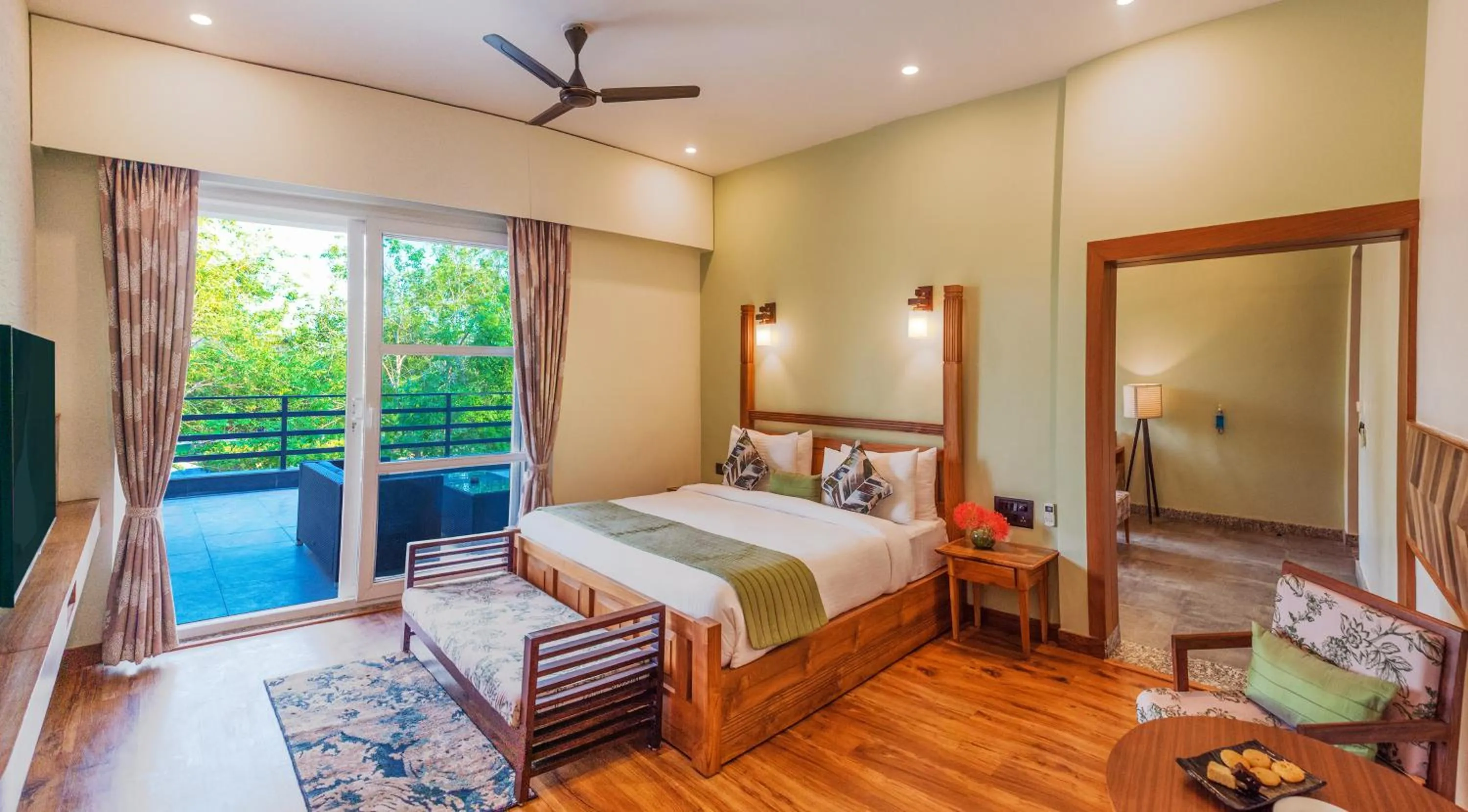 Bed in The Golden Tusk By Ivory Destinations