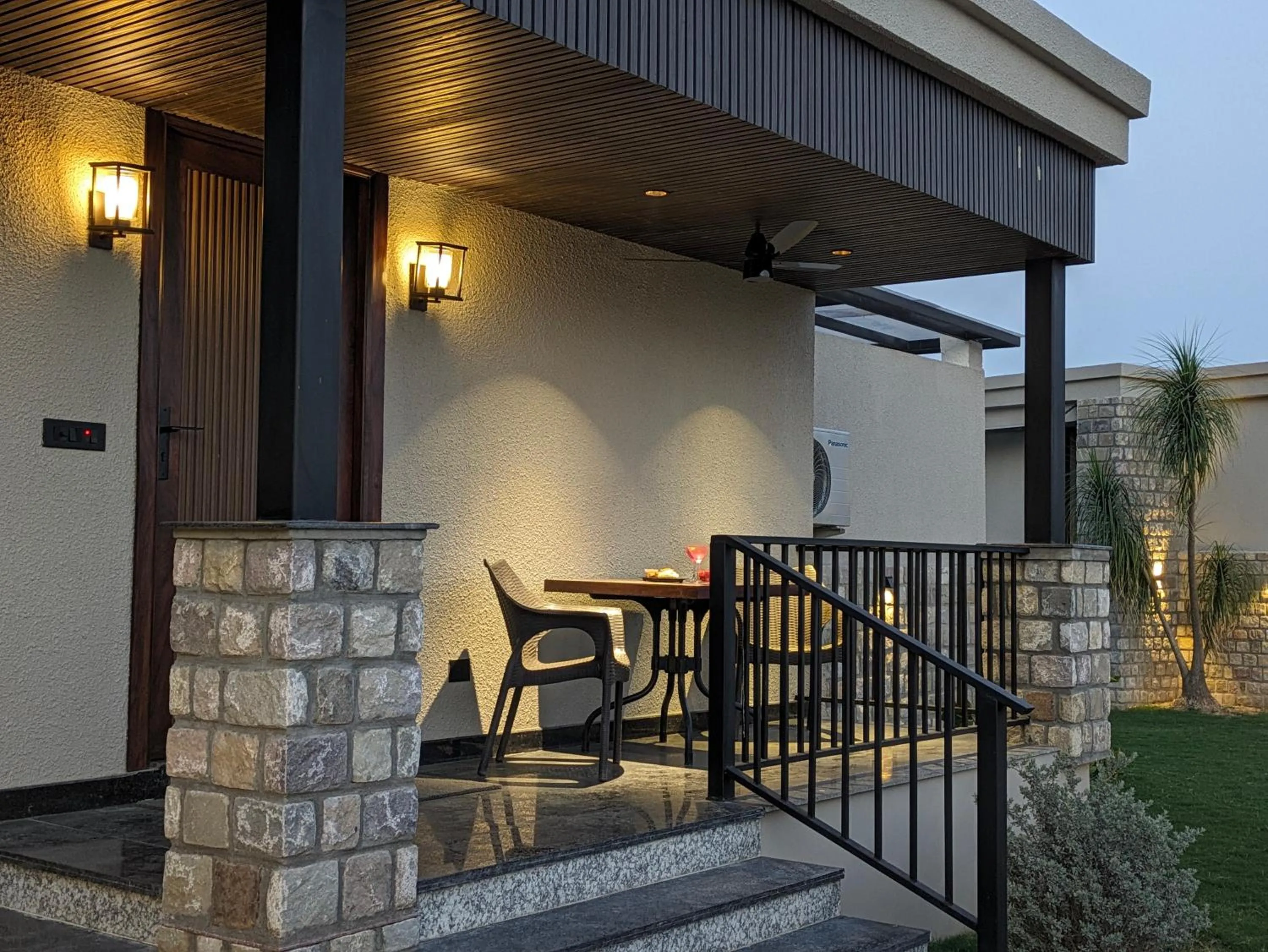 Patio in The Golden Tusk By Ivory Destinations