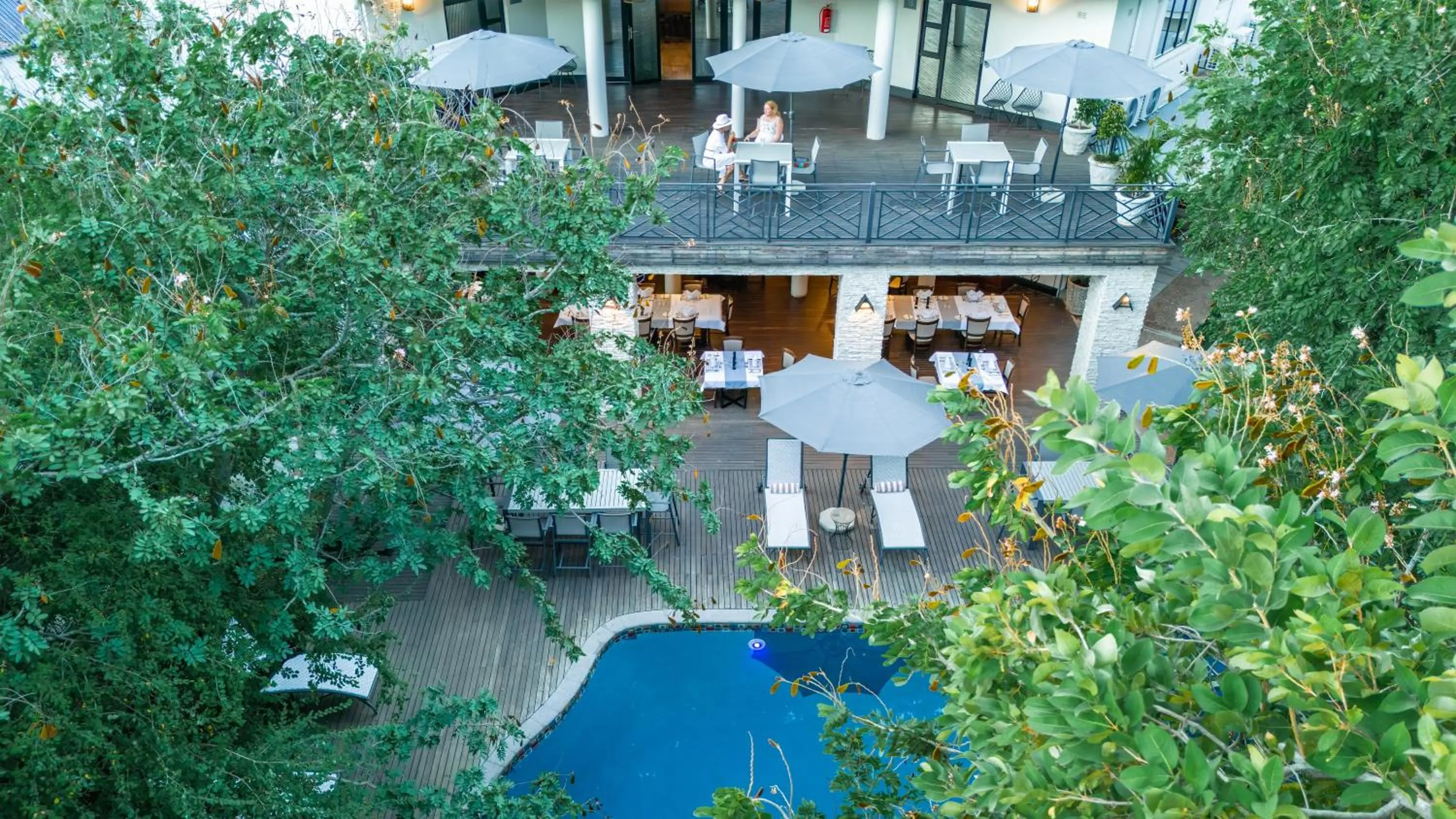 Bird's eye view in Nkosi Guest Lodge