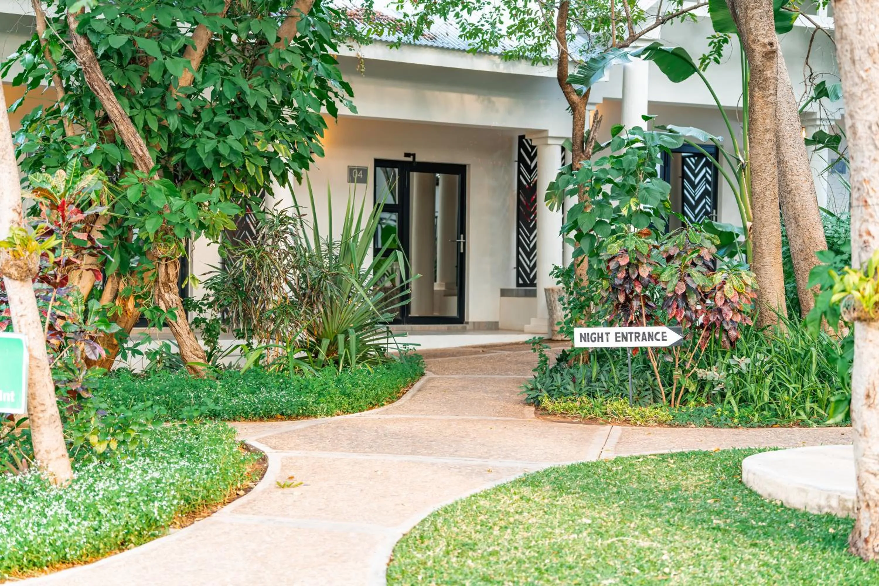 Garden in Nkosi Guest Lodge