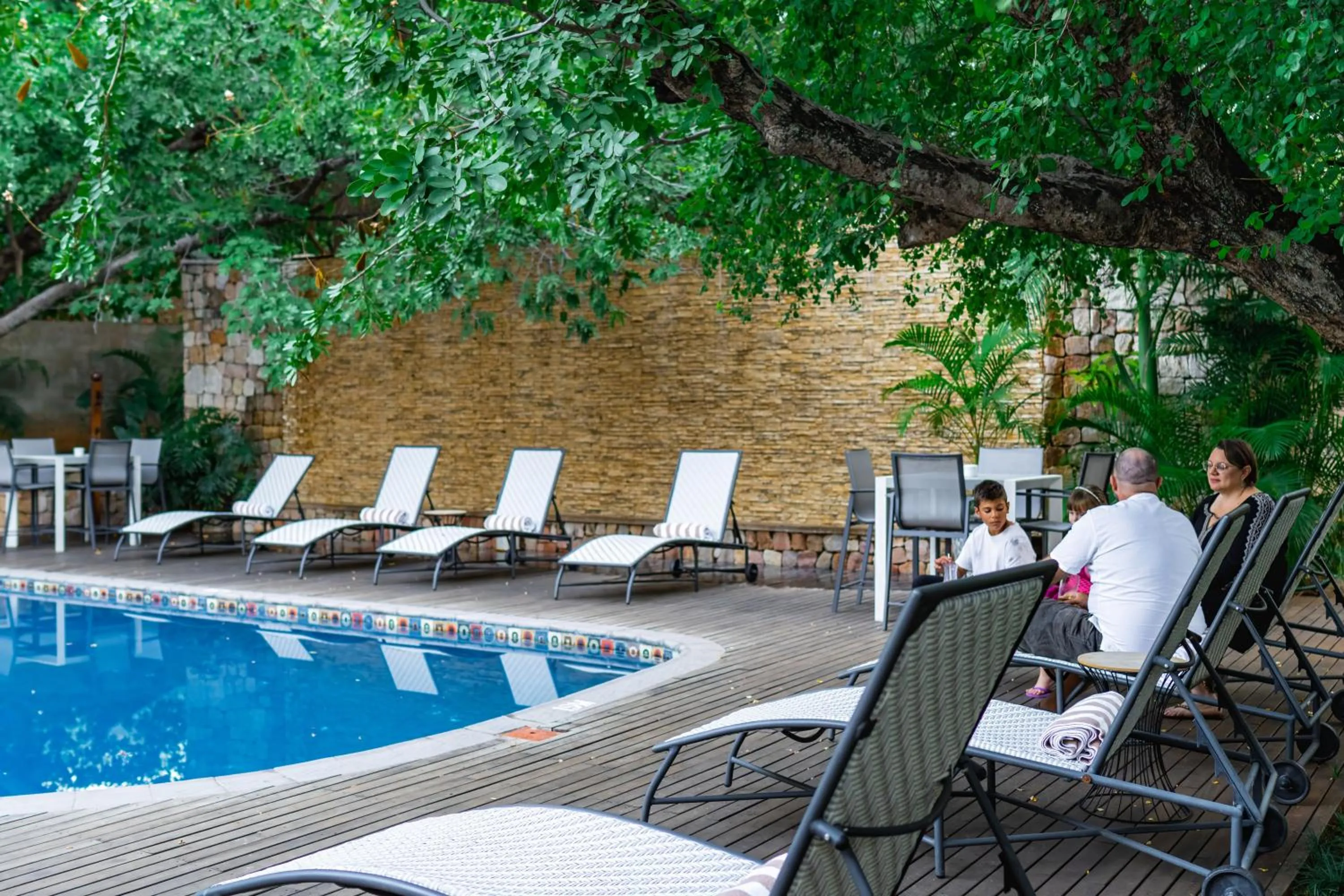 Swimming pool in Nkosi Guest Lodge