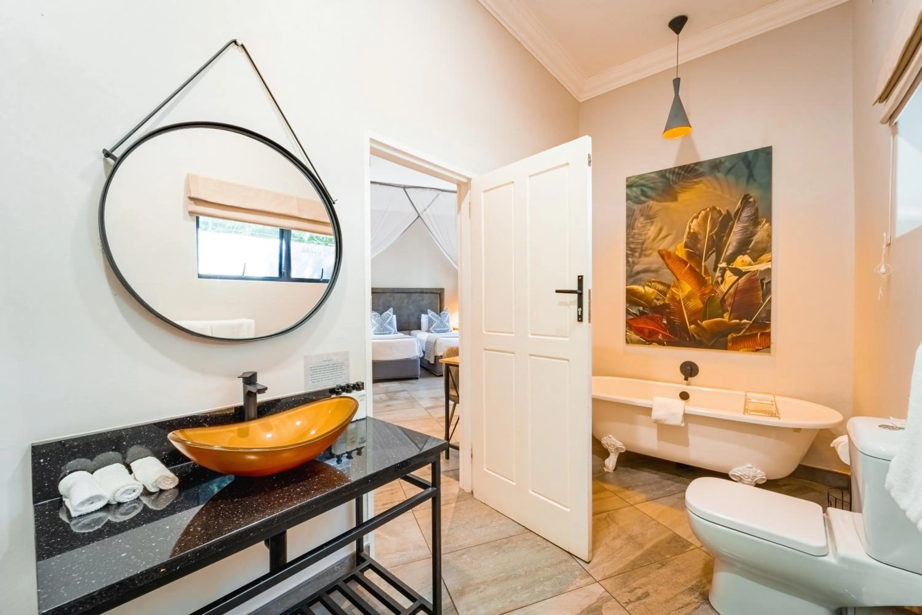 Toilet in Nkosi Guest Lodge