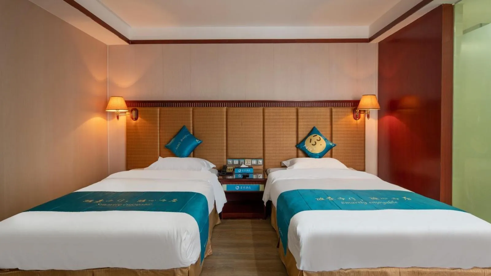 Bed in Suoxing Hotel Yijing Yangchun Donghu West Road