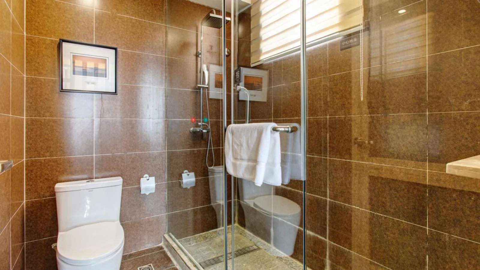 Bathroom in Vyluk Hotel Yuncheng Salt Lake Nanfeng Plaza