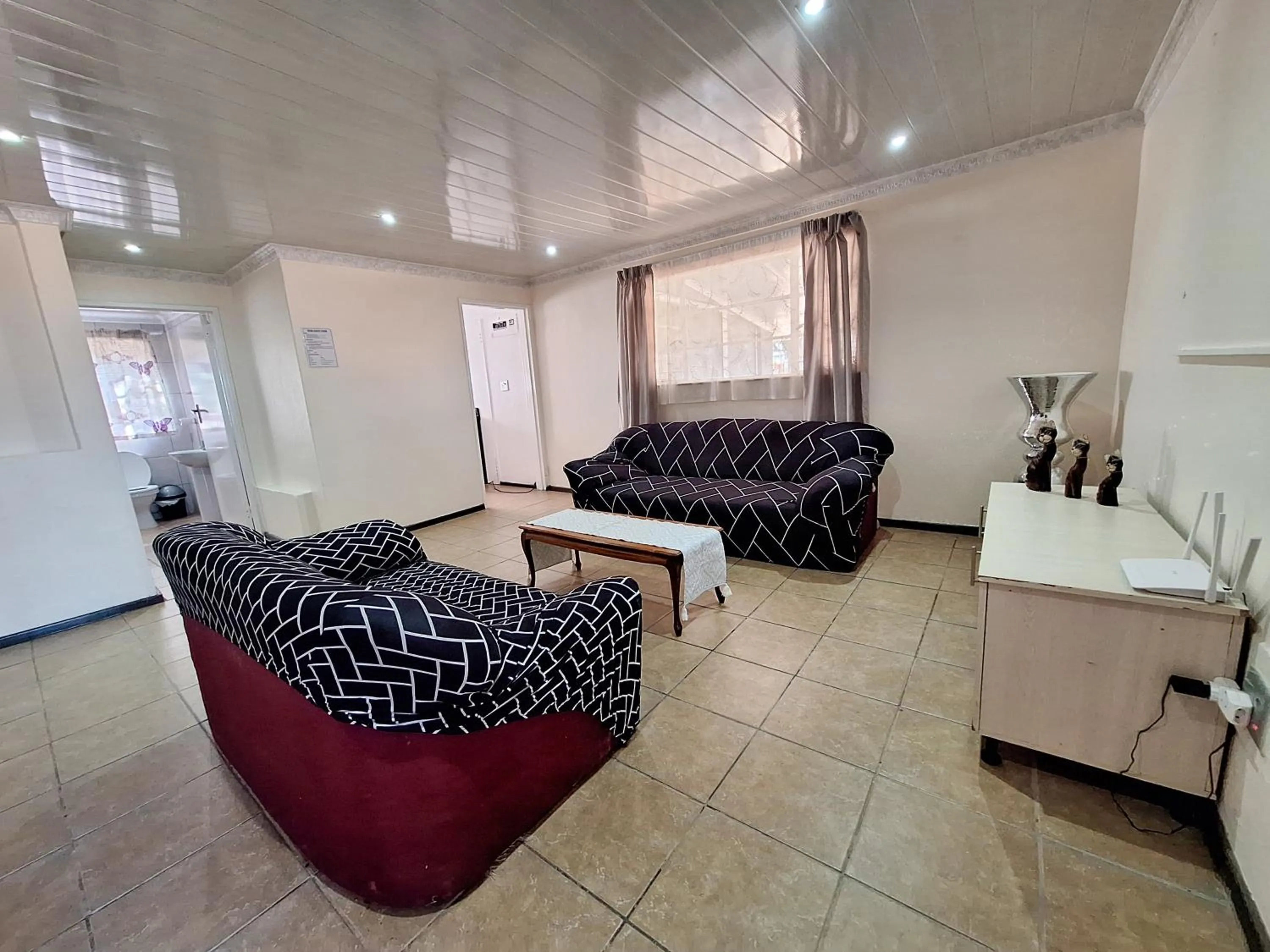 Seating area in Eden Guest Farm