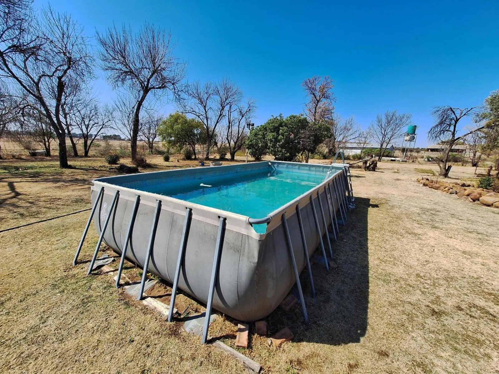 Pool view in Eden Guest Farm