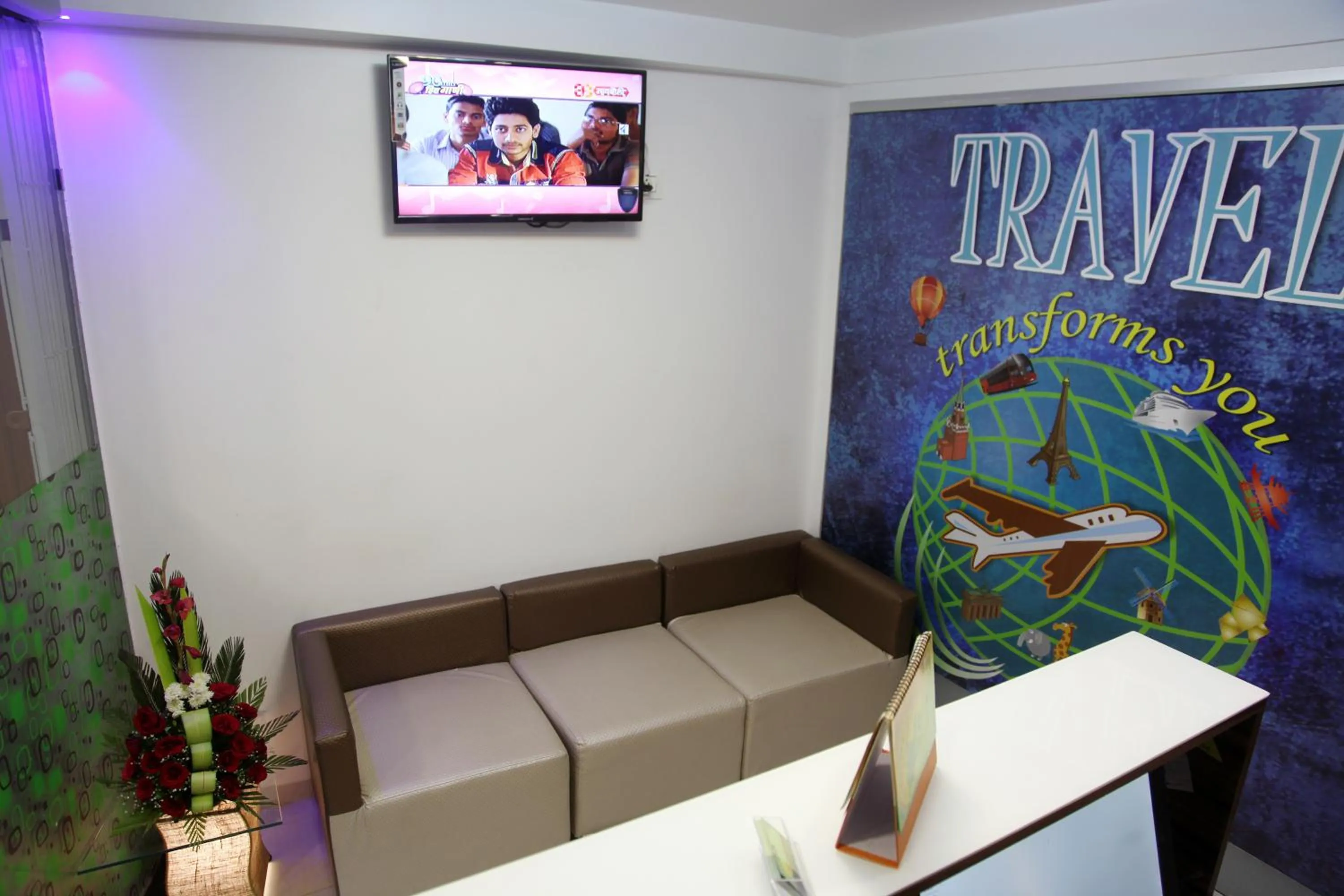 Seating area in Hotel Lucky Galaxy