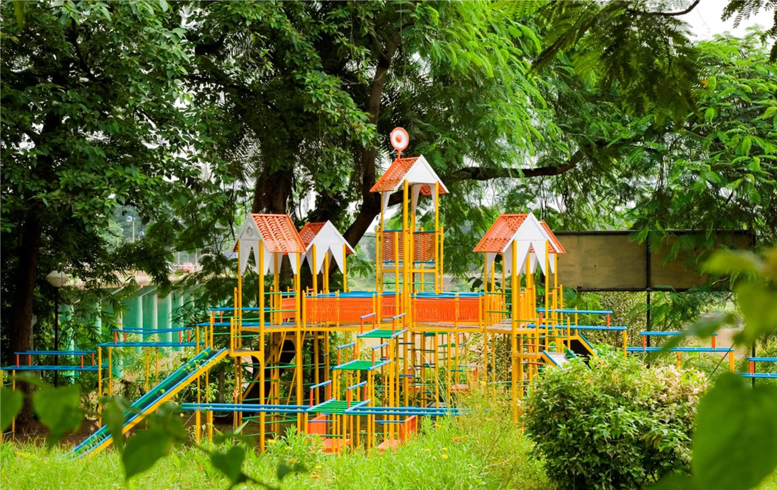 Children play ground in VITS Kamats Resort, Silvassa