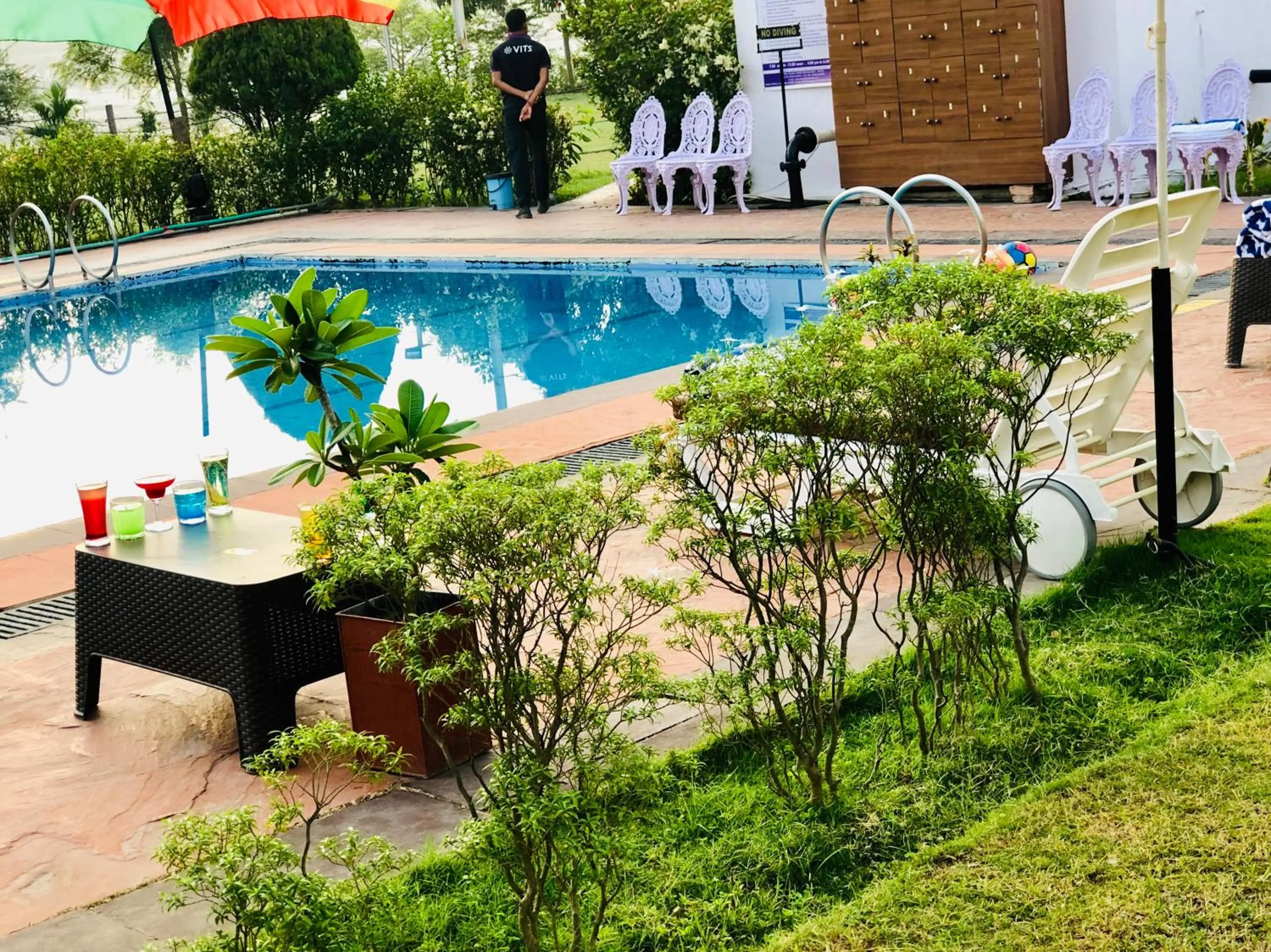 Swimming pool in VITS Kamats Resort, Silvassa