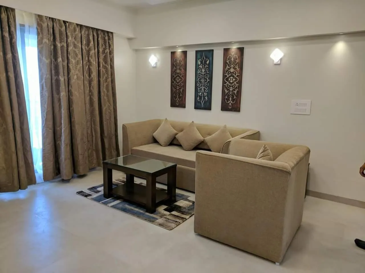 Seating area in VITS Kamats Resort, Silvassa