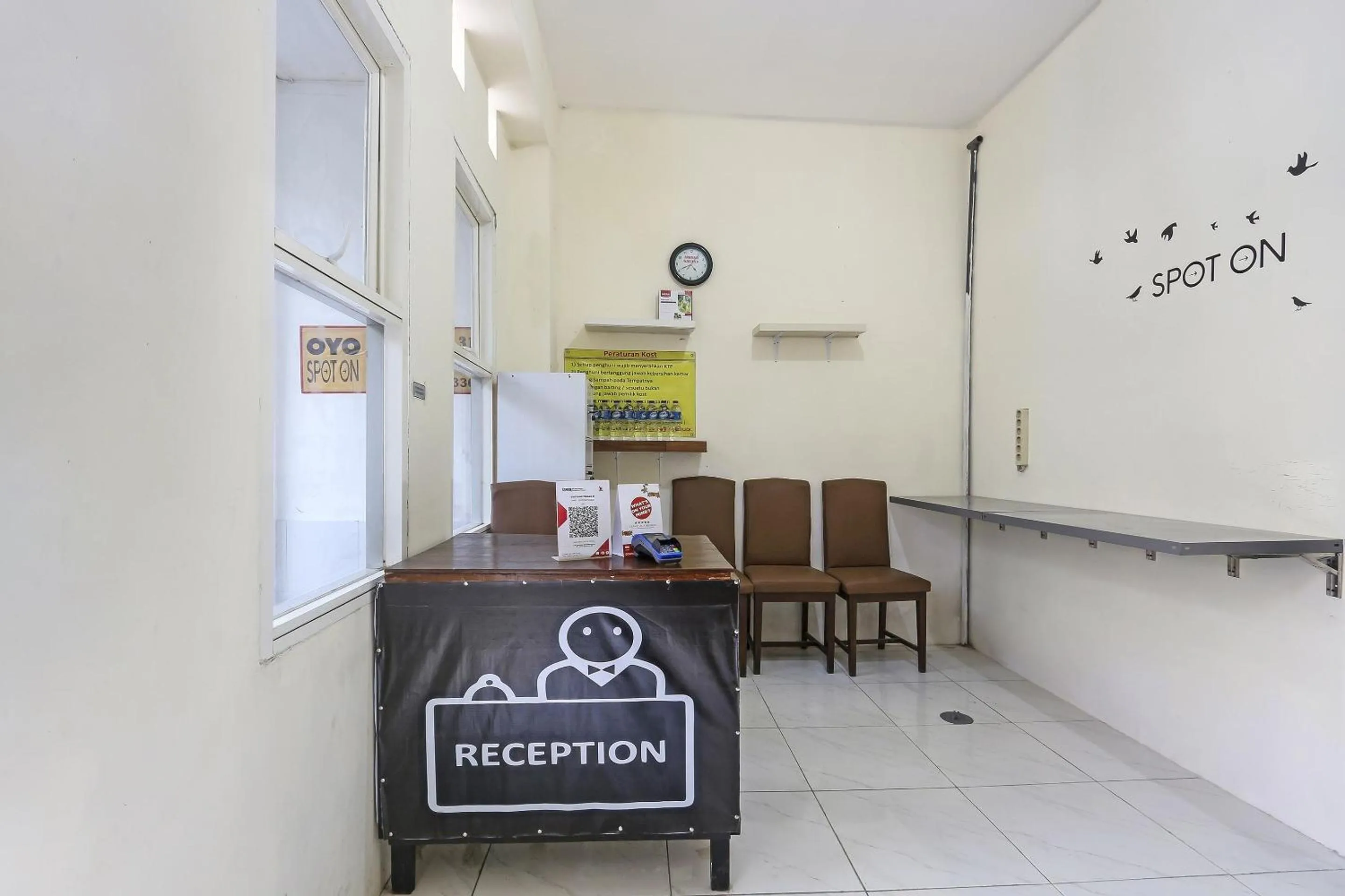 Lobby or reception in Hotel O Gang Tengah Homestay Syariah