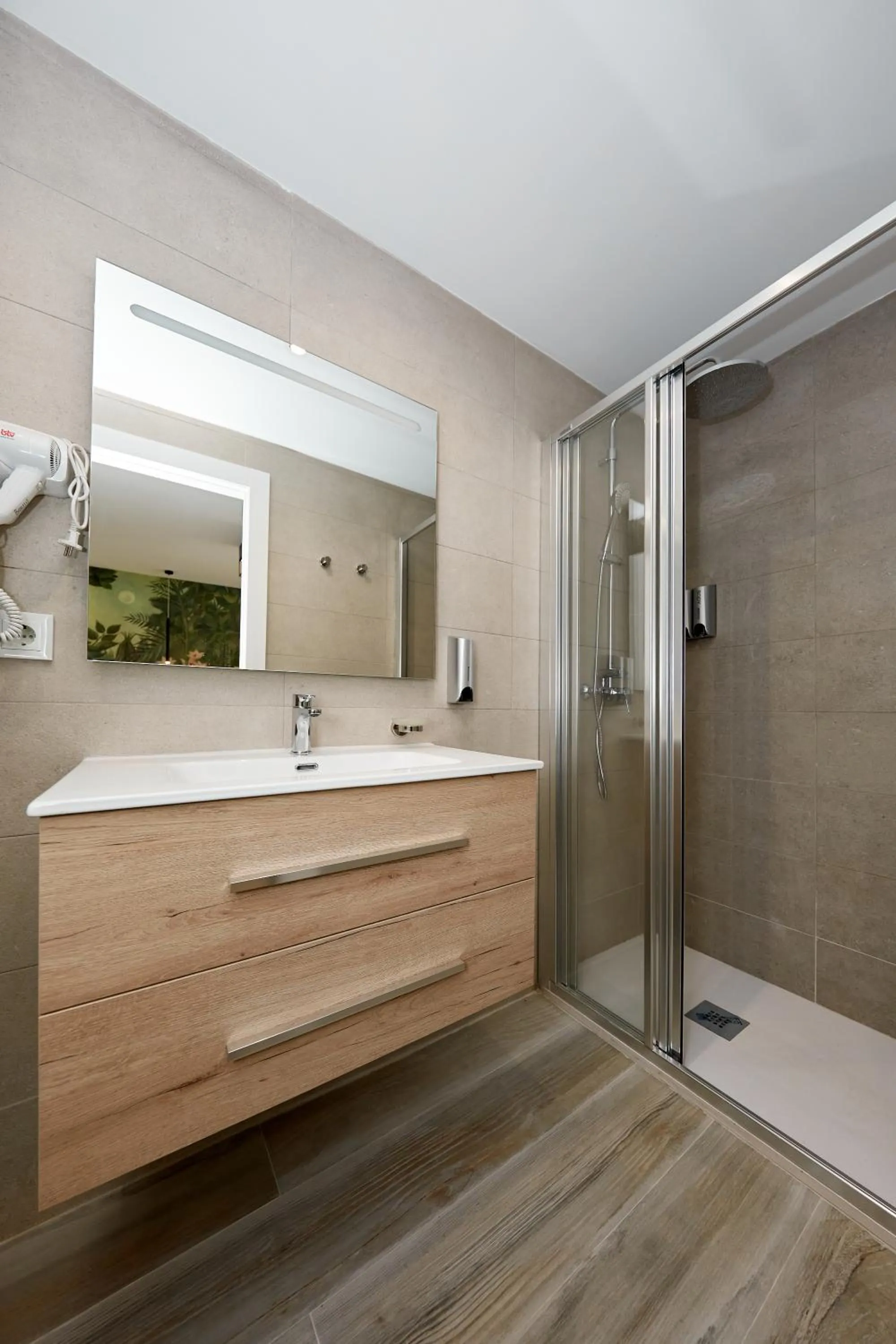 Shower in Wayteko Boutique Hotel