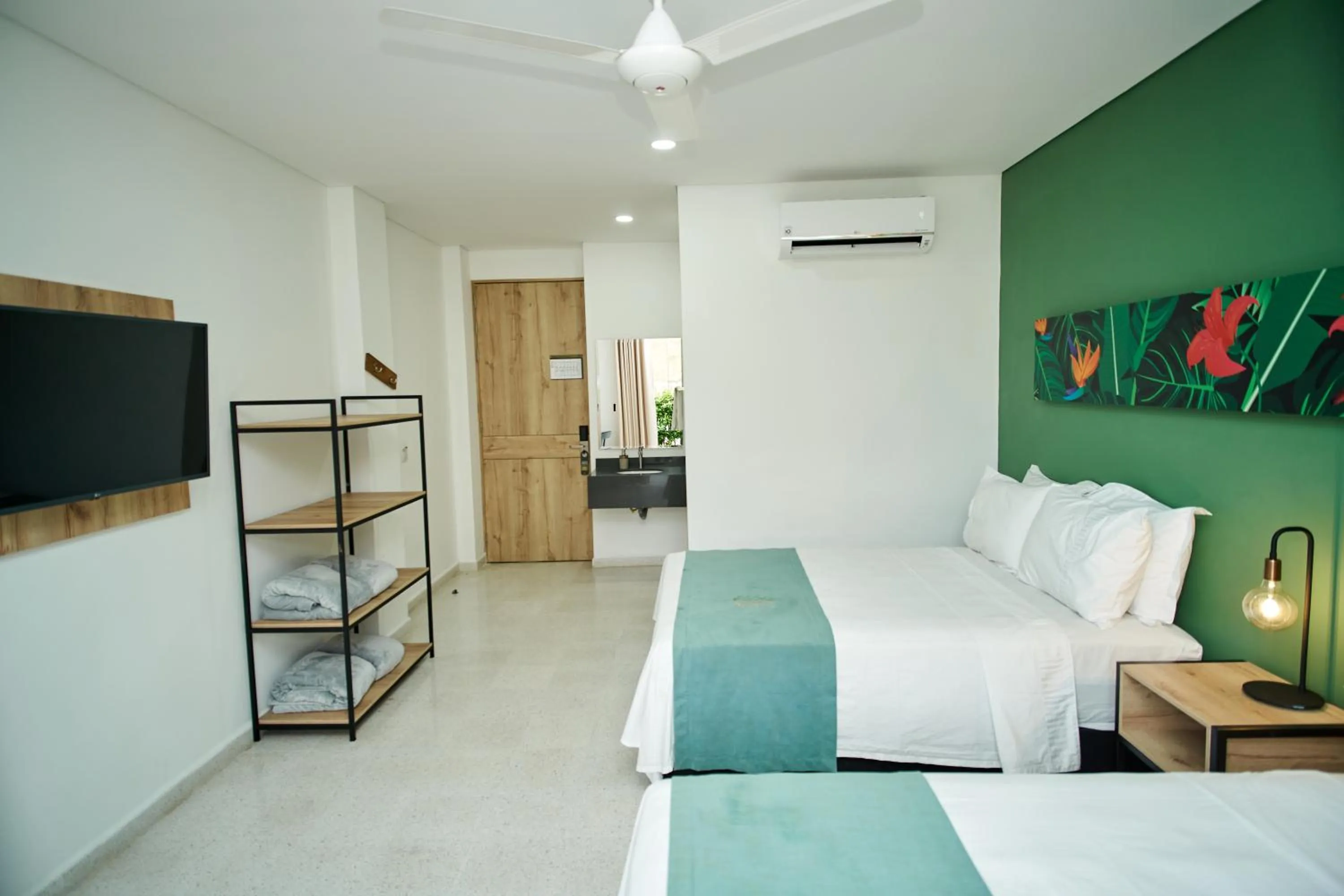 Bed in Hotel Arbóreo Doradal