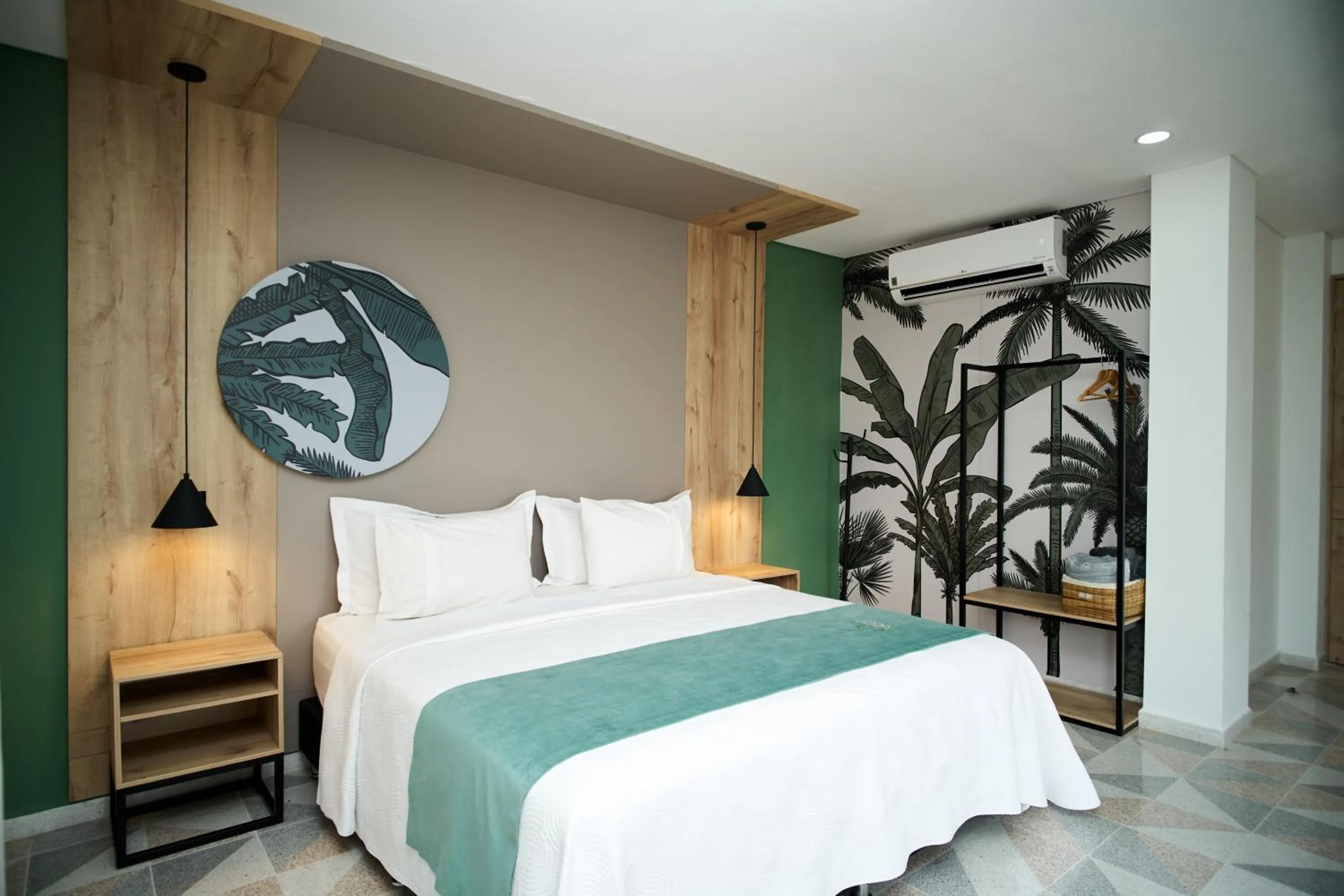 Bed in Hotel Arbóreo Doradal