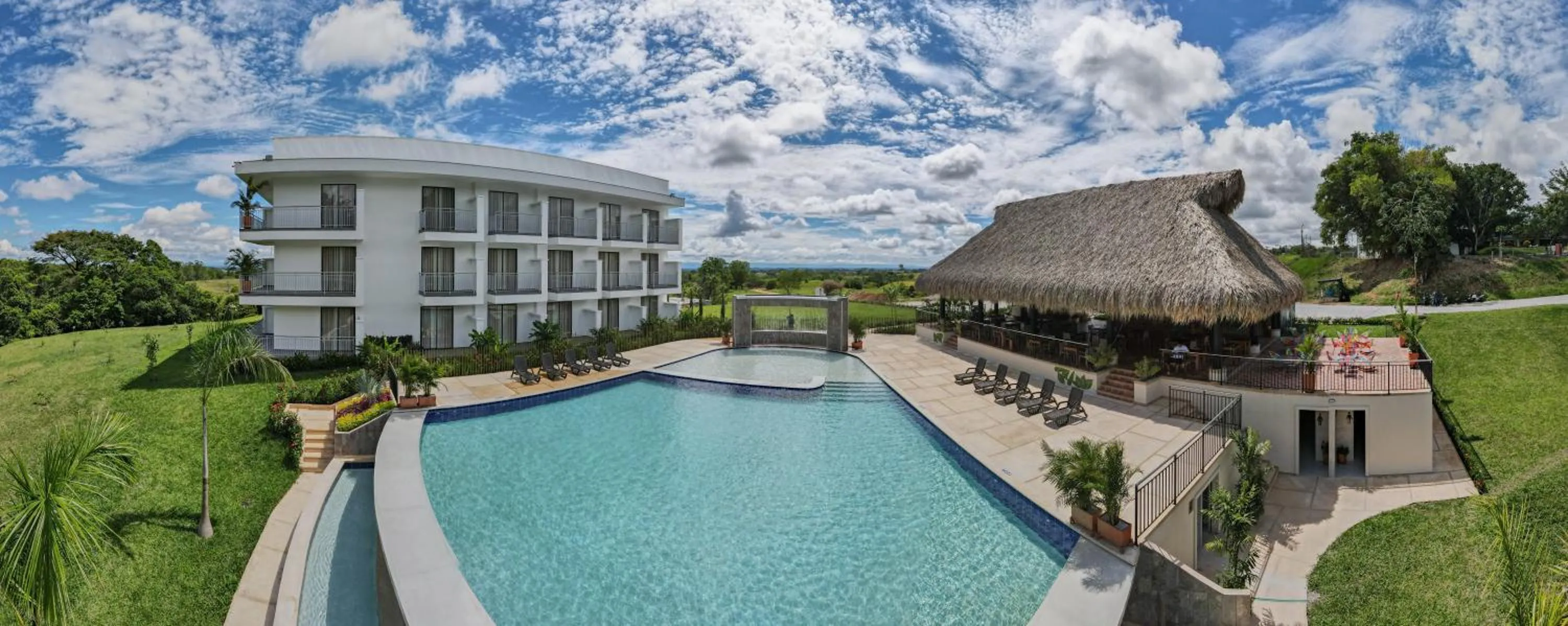 Bird's eye view in Hotel Arbóreo Doradal