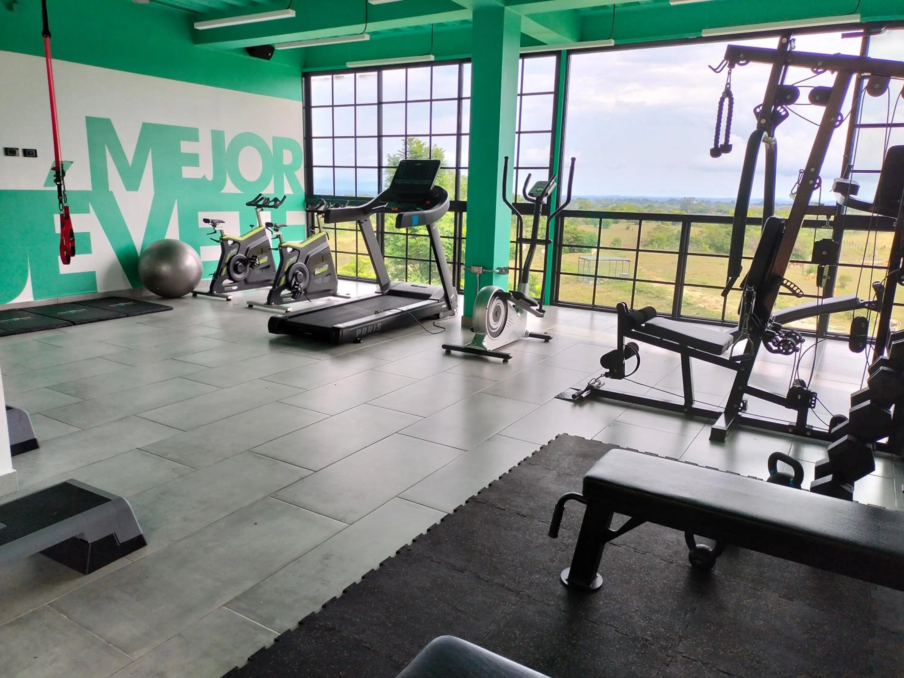 Fitness centre/facilities in Hotel Arbóreo Doradal